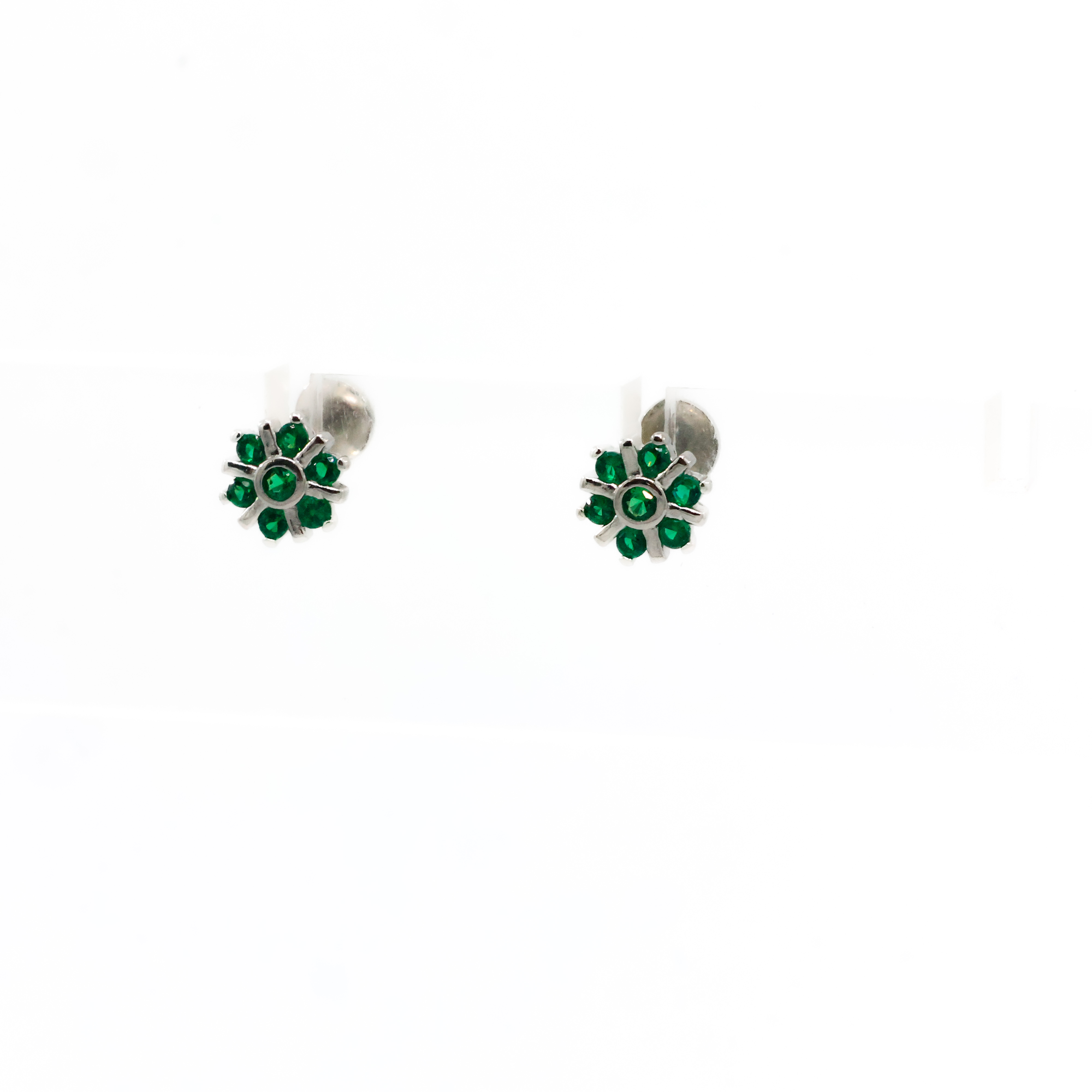 Arham Silver Palace - Silver Stud Earrings