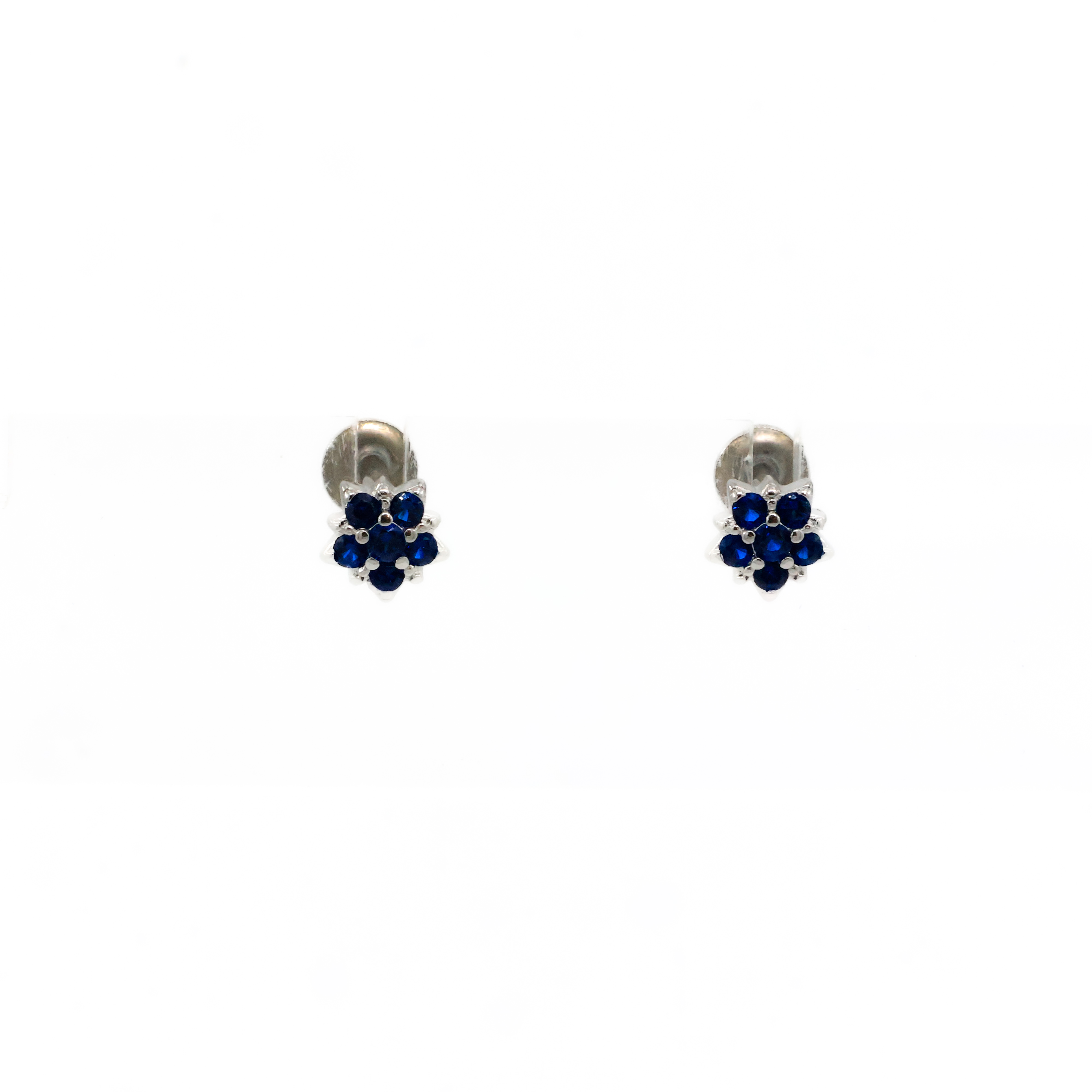 Arham Silver Palace - Silver Flower Earrings