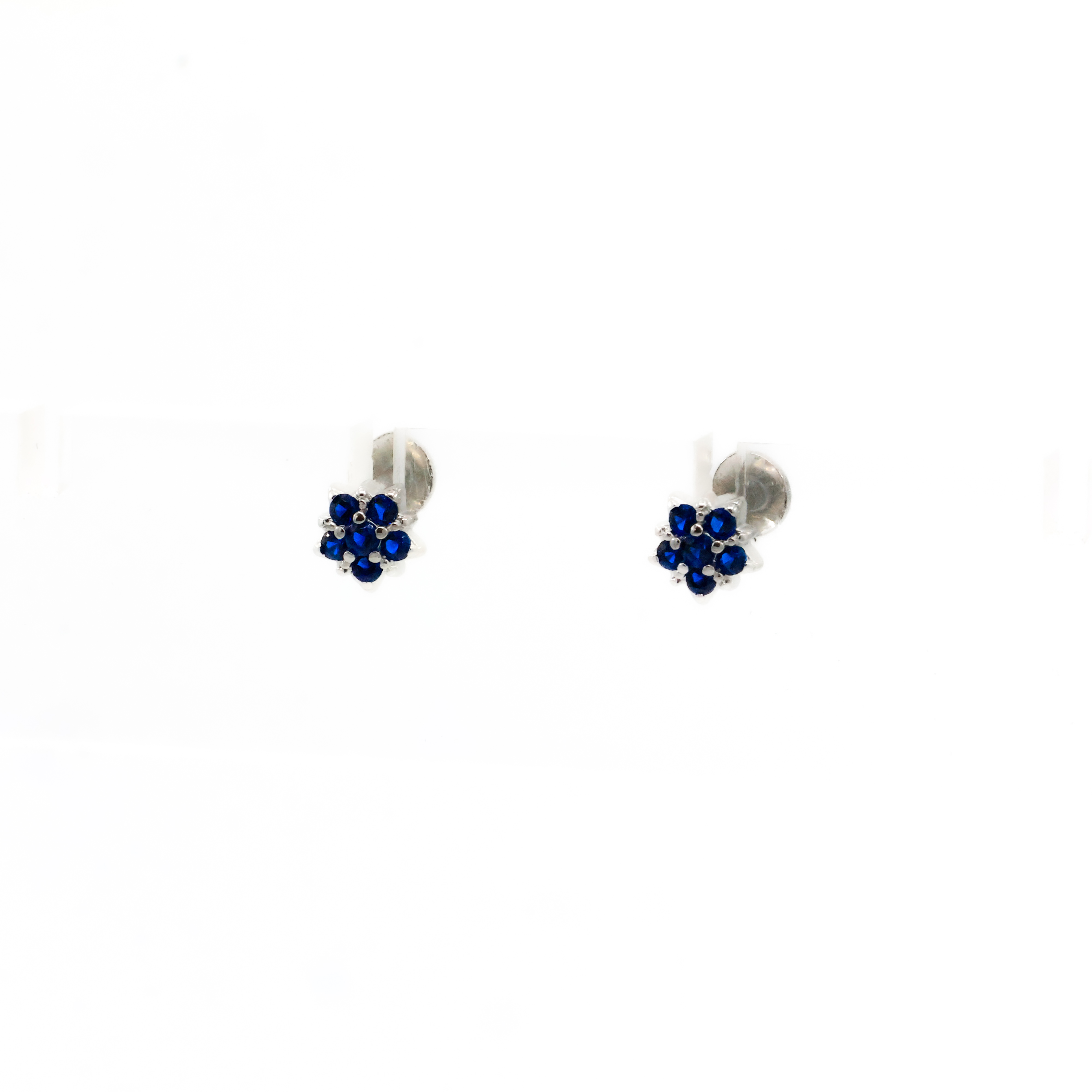 Arham Silver Palace - Silver Flower Earrings