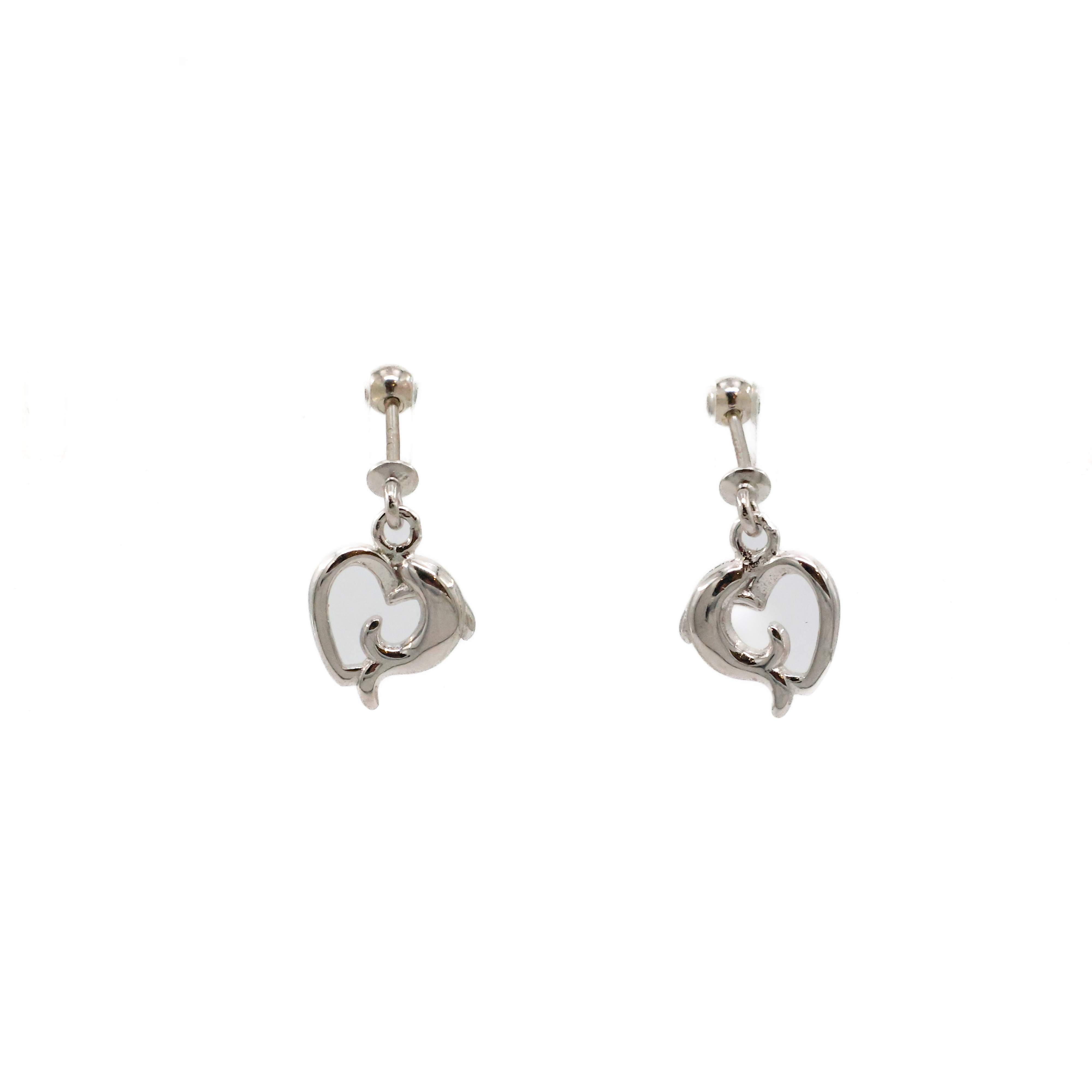 Arham Silver Palace - Silver Apple Earrings