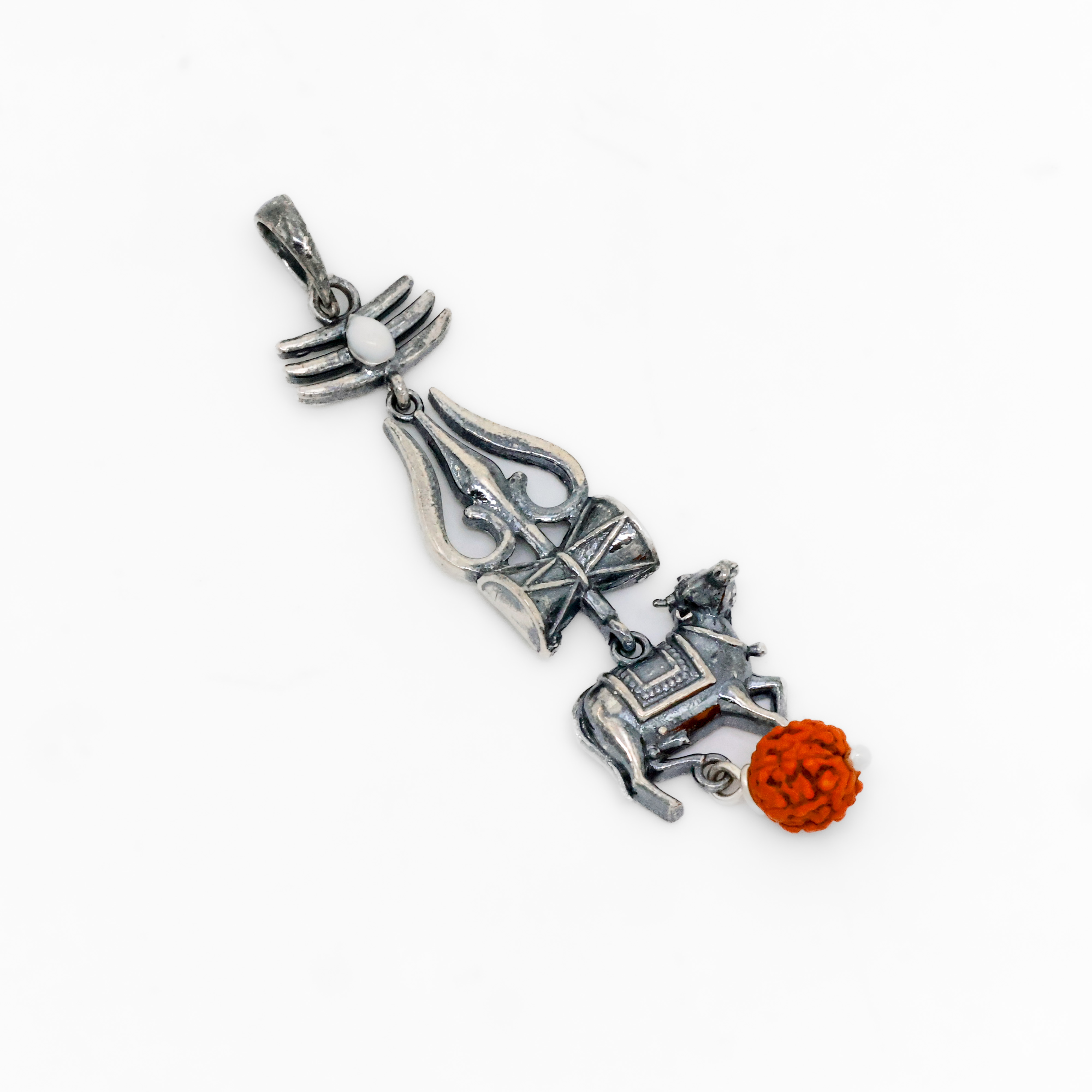 Silver Shiva Pendant