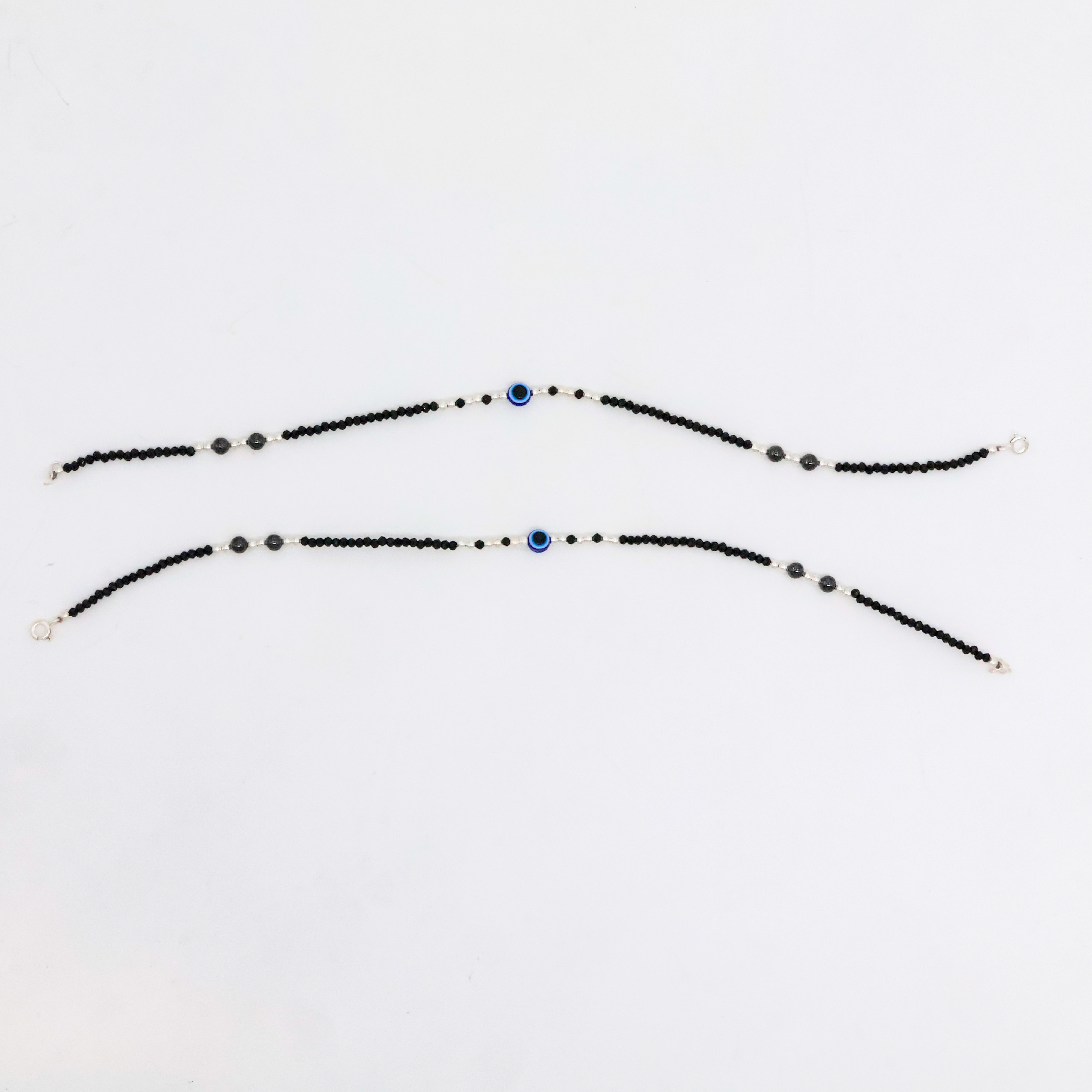 Arham Silver Palace - Silver Evil Anklets