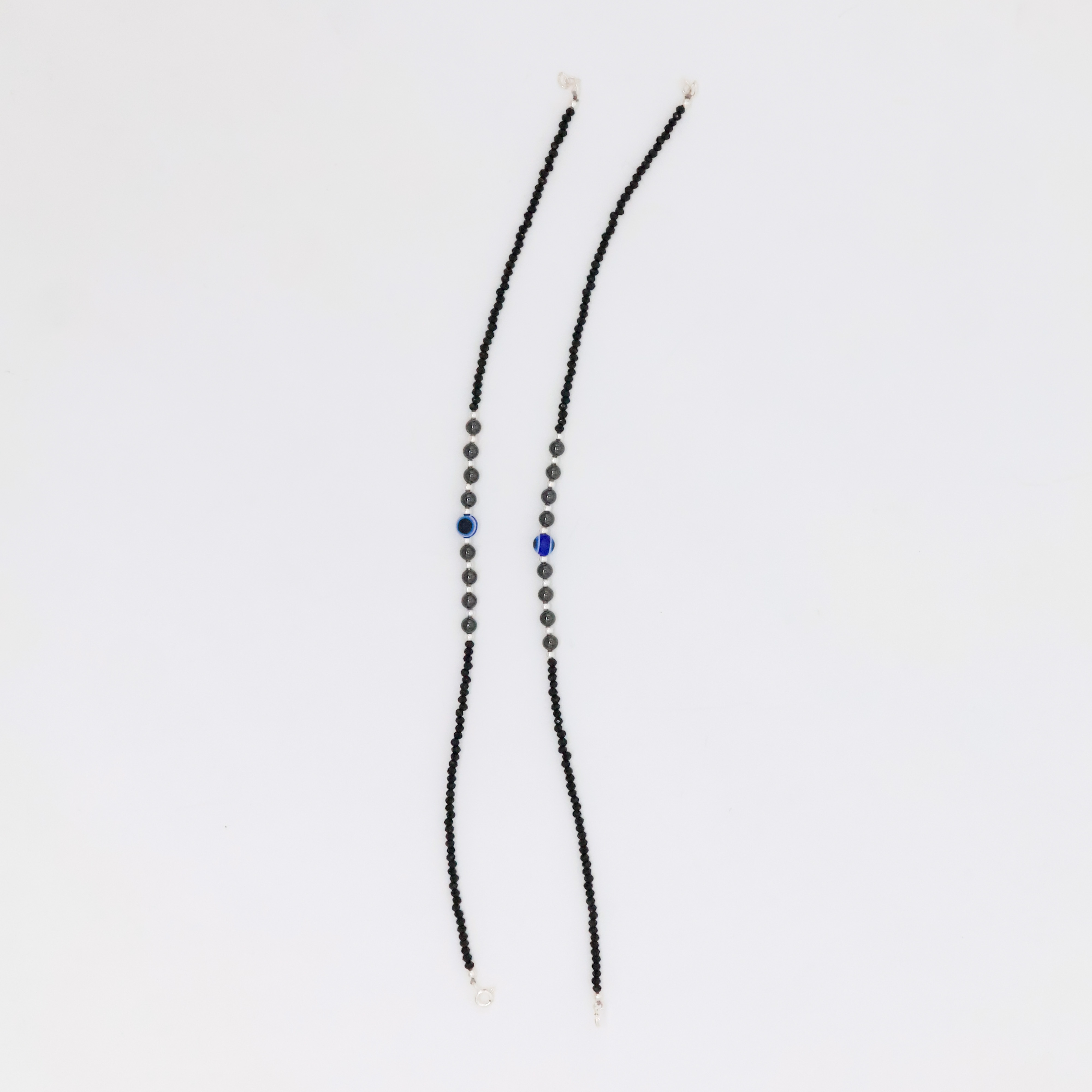 Arham Silver Palace - Silver Beaded Anklets