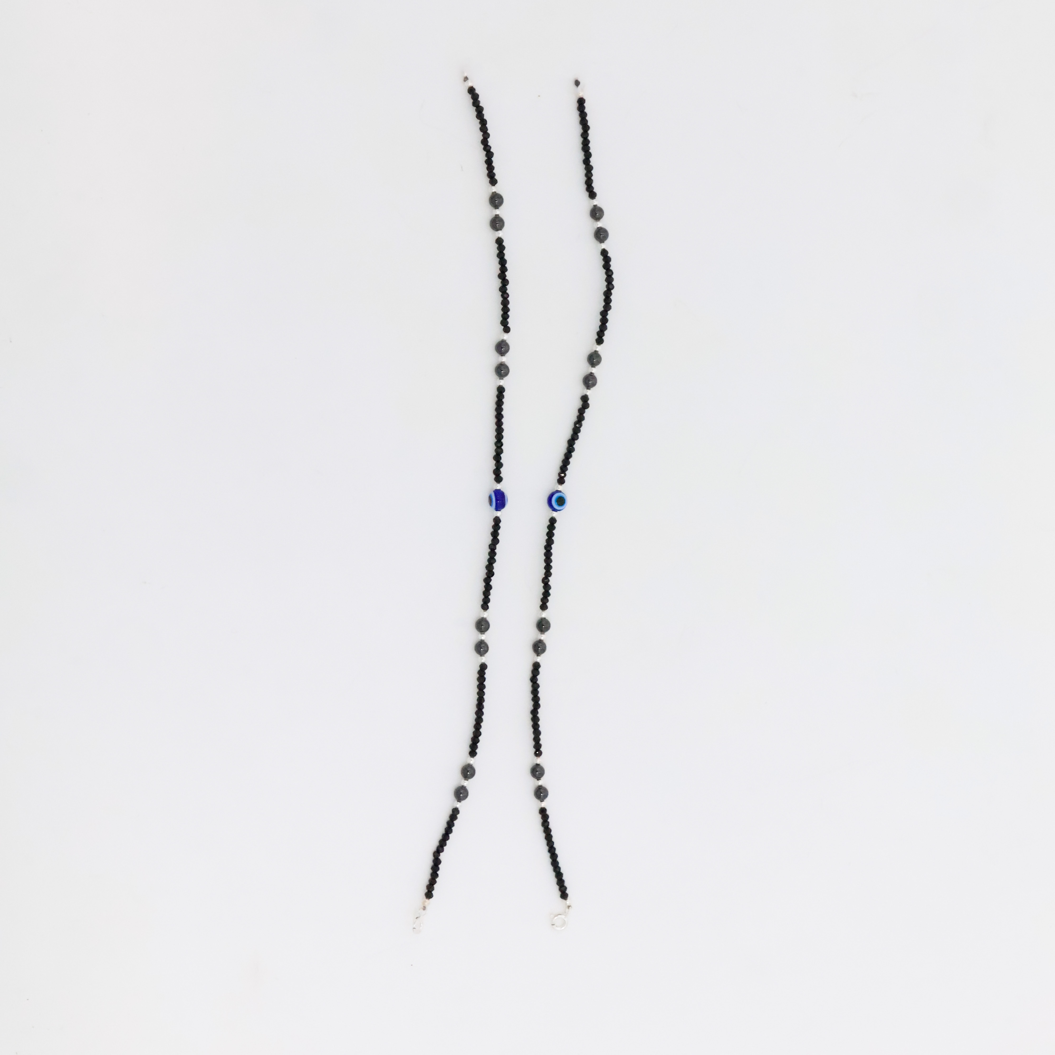 Arham Silver Palace - Evil Eye Anklets