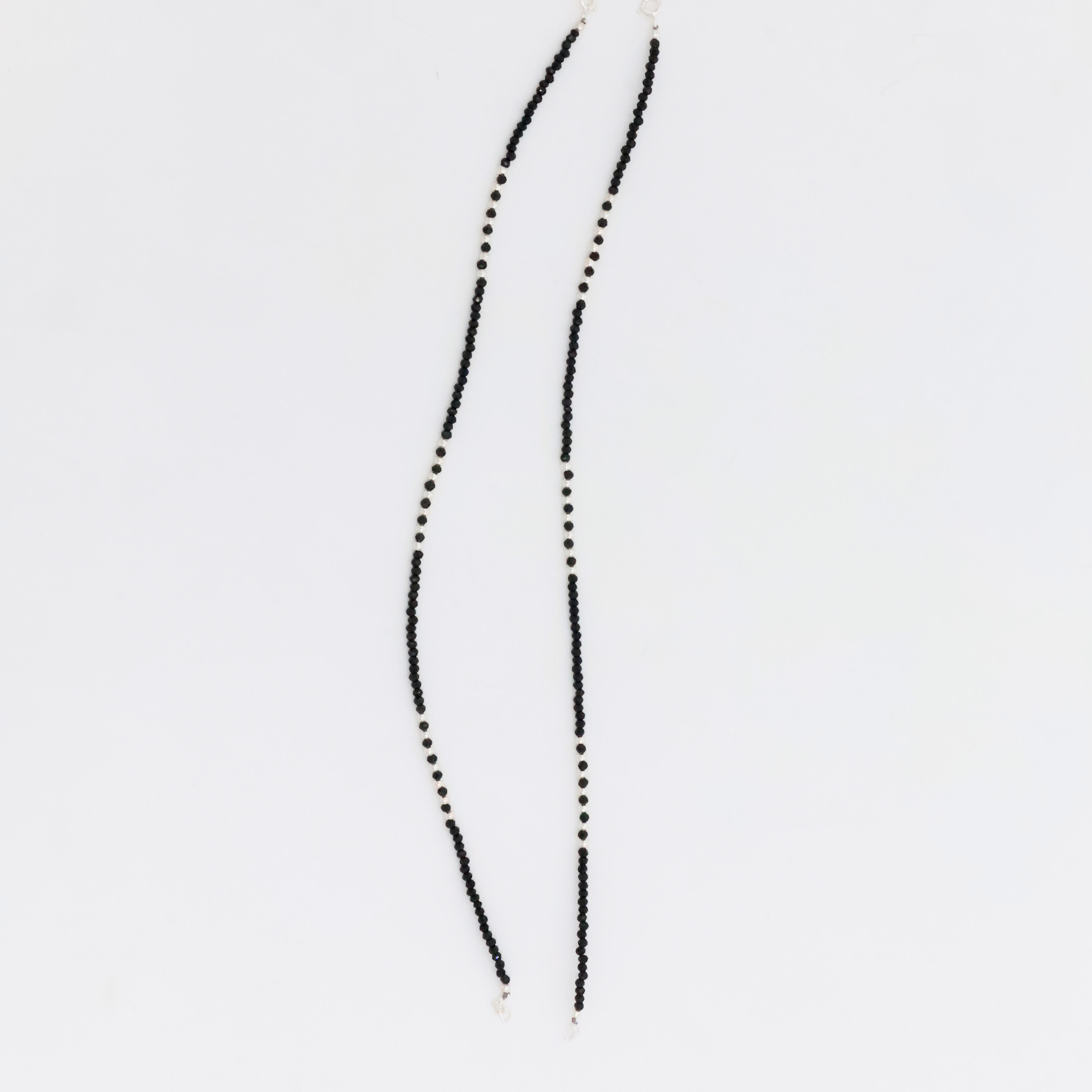 Arham Silver Palace - Beaded Silver Anklets