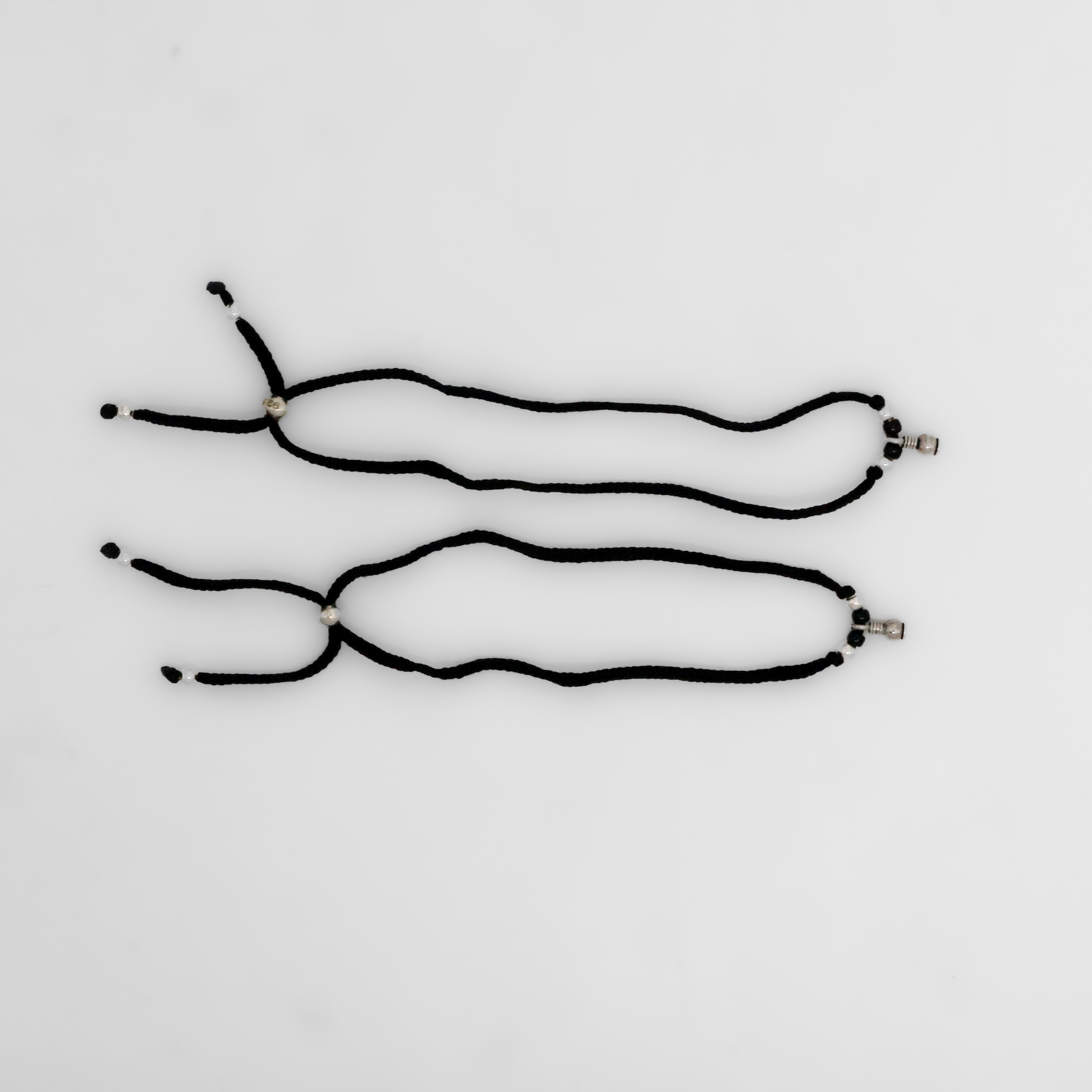 Arham Silver Palace - Silver Anklets Pair