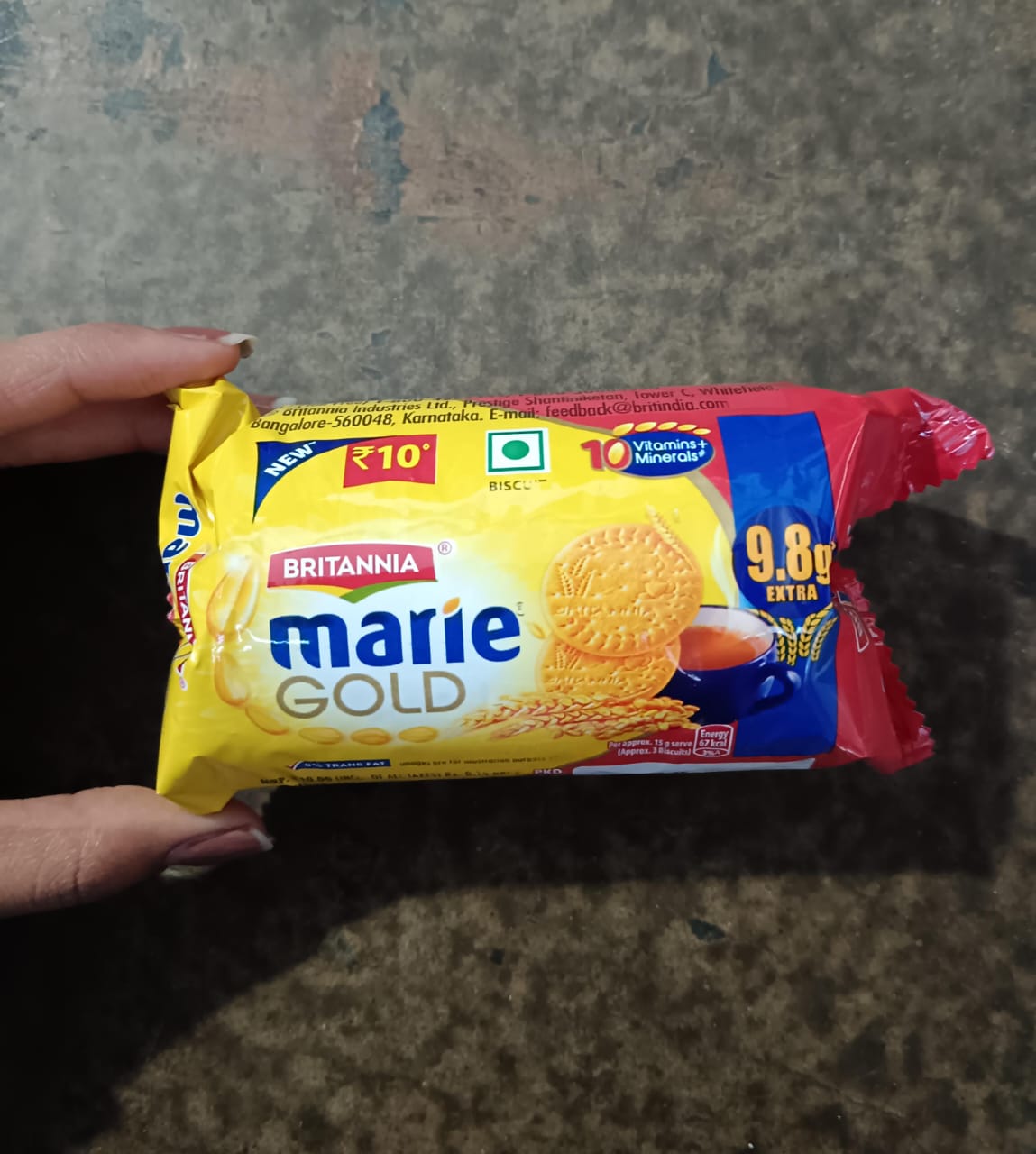 Marie Gold biscuit