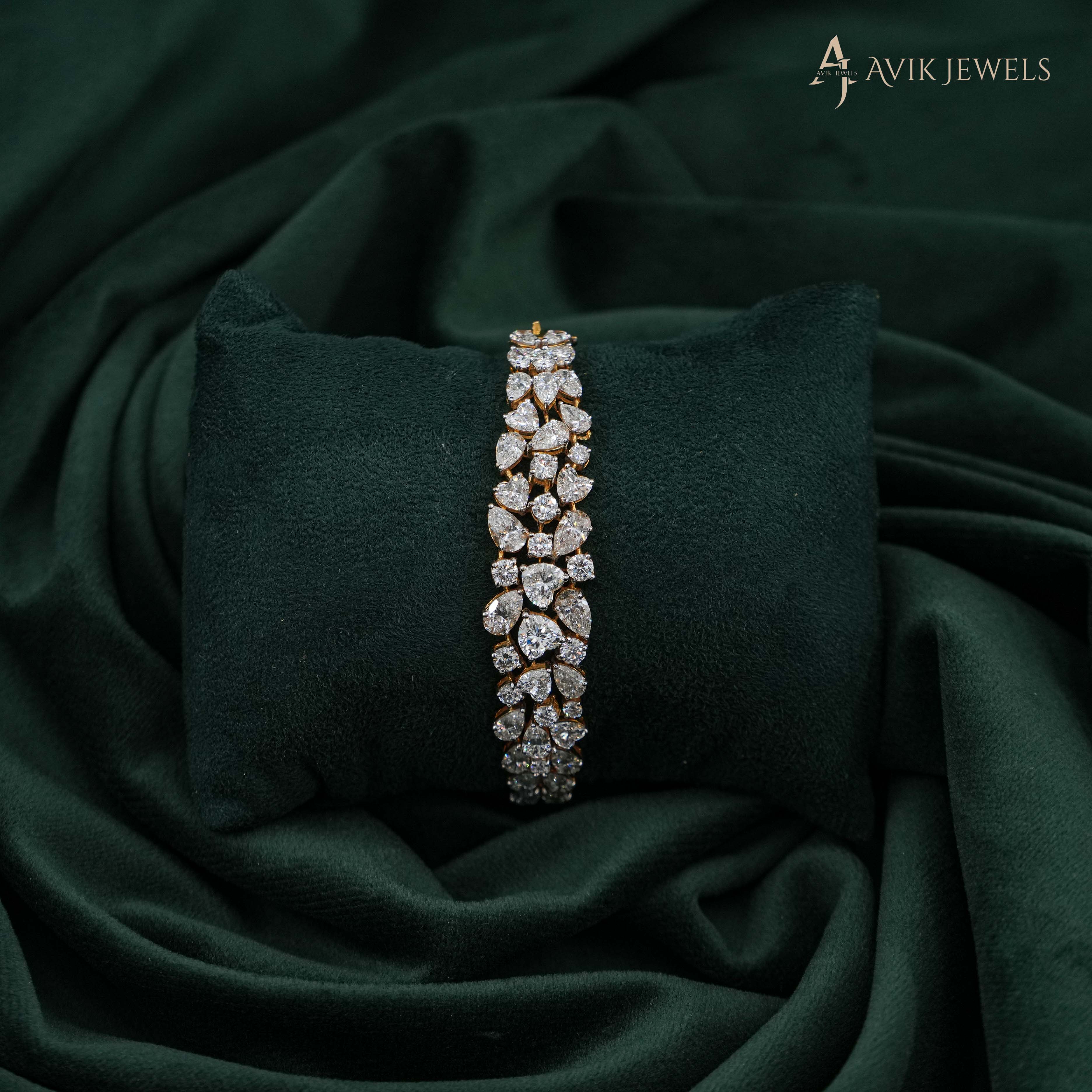 Lab Grown Diamond Tennis Bracelet