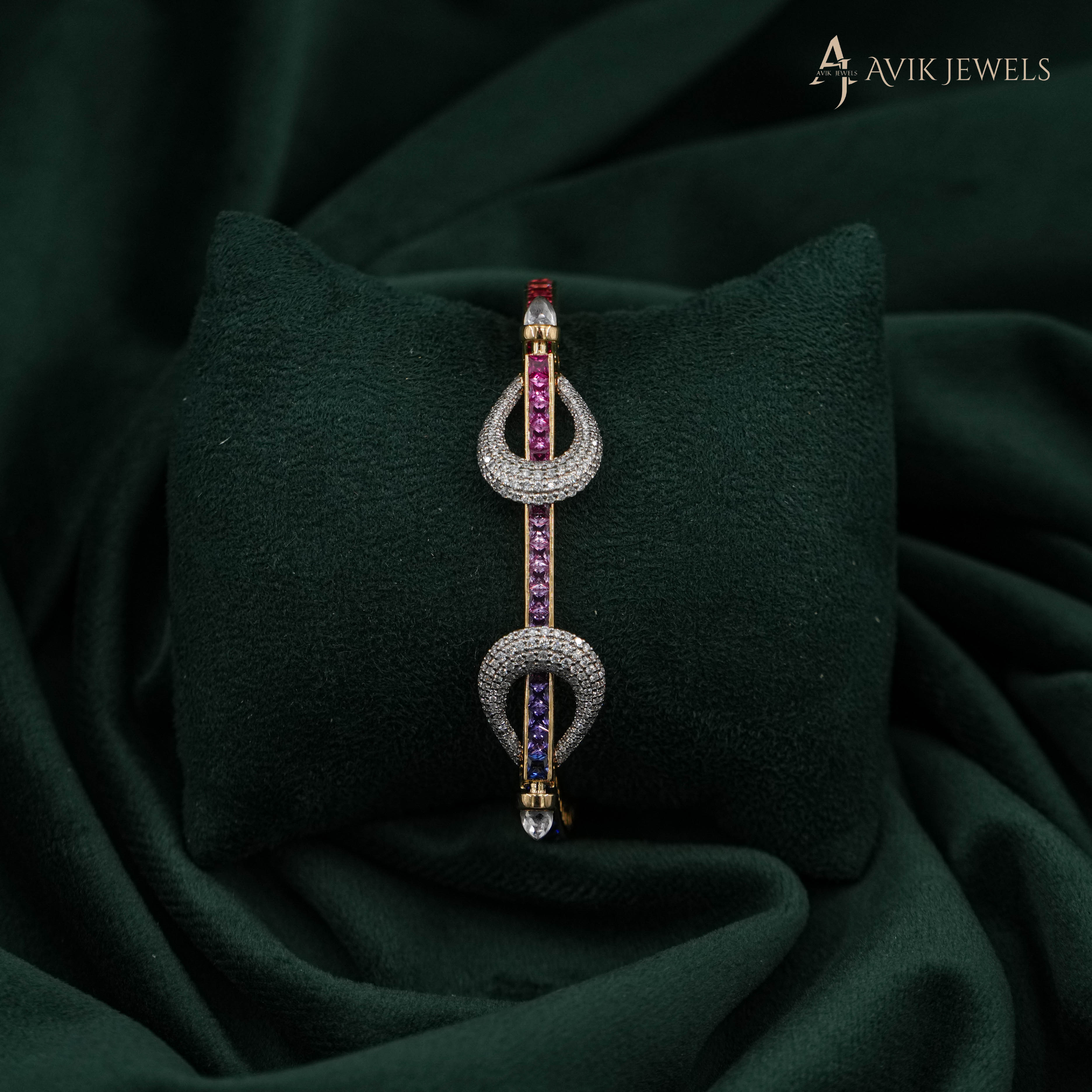 Lab Grown Diamond Emerald Bracelet