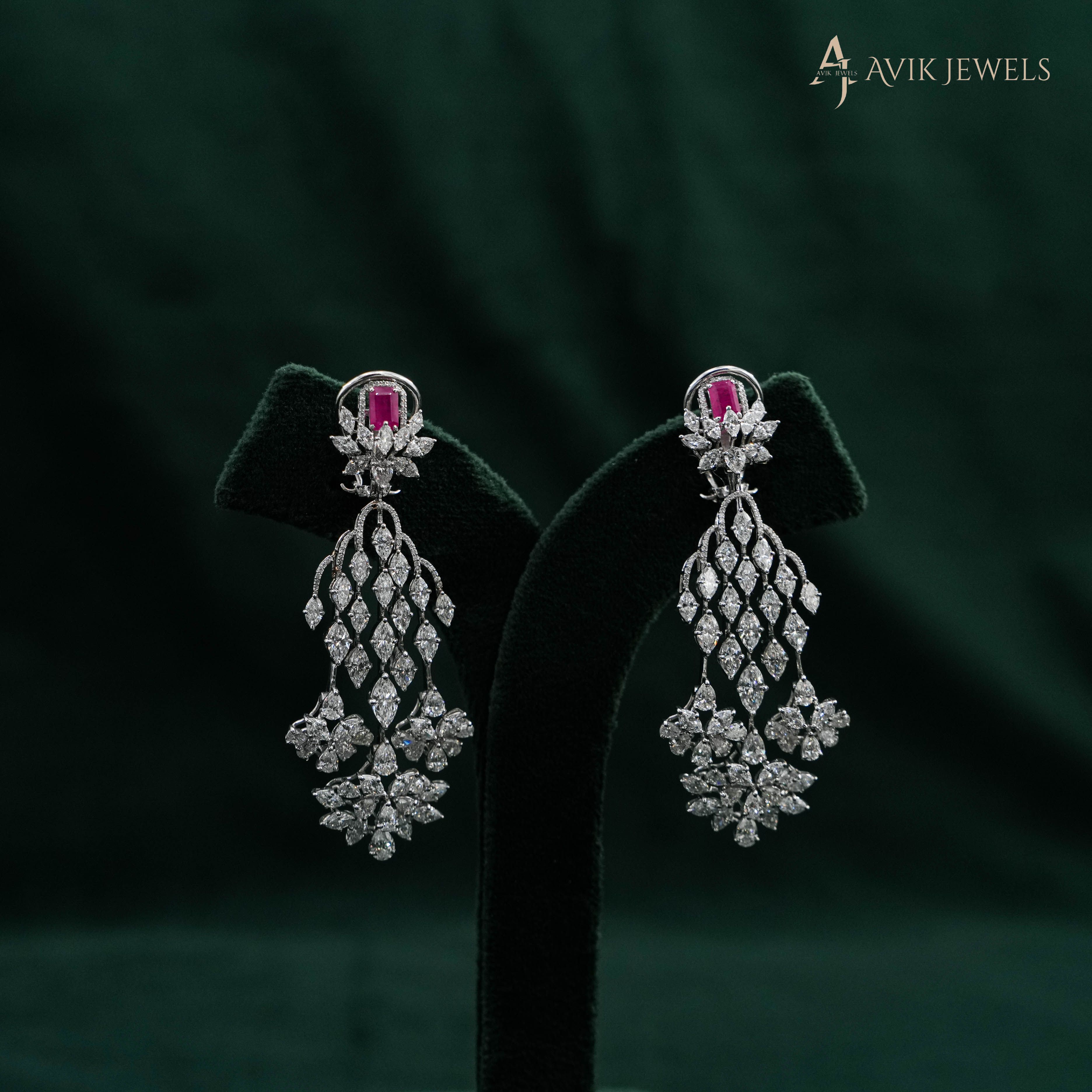 Emerald Drop Earrings