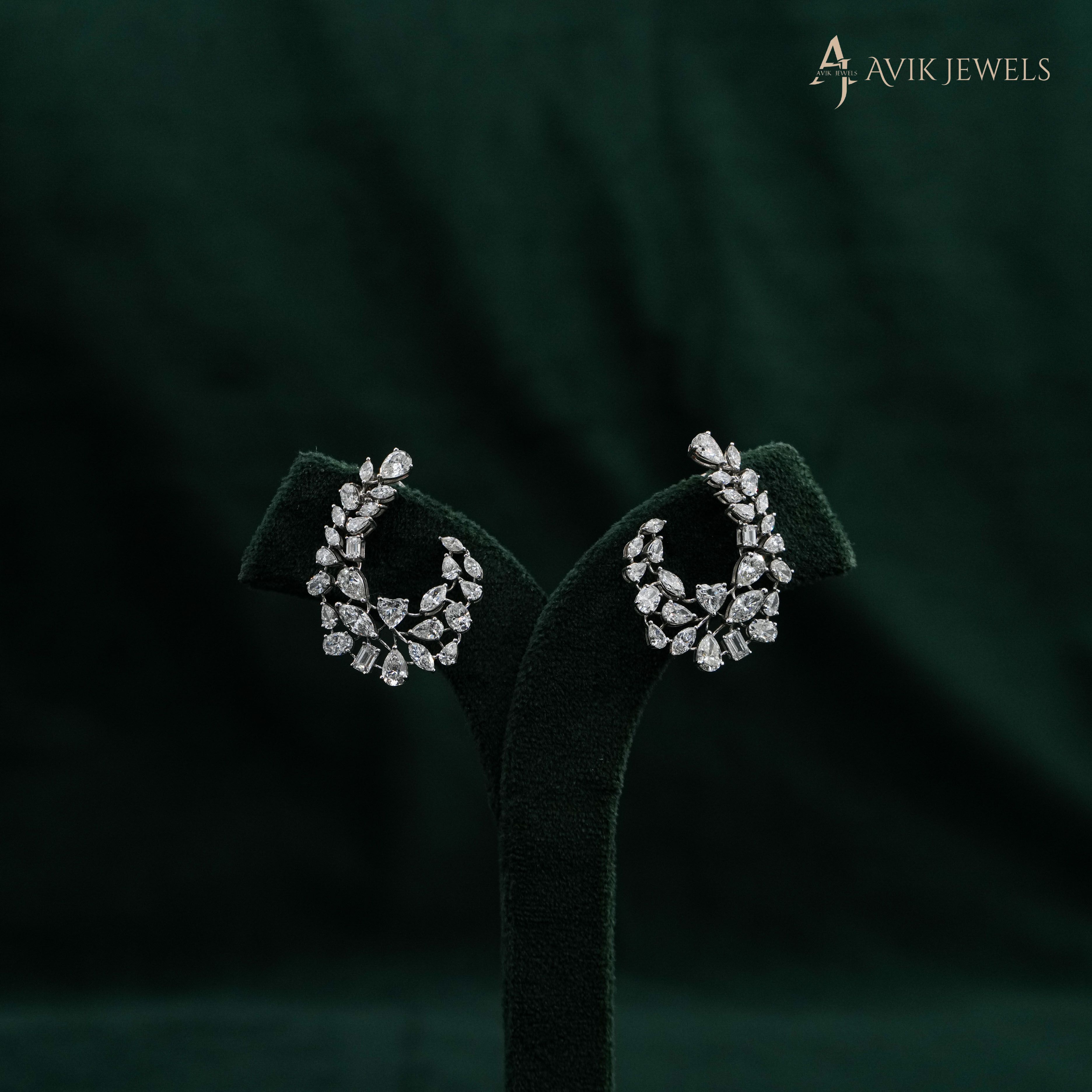 Emerald Drop Earrings