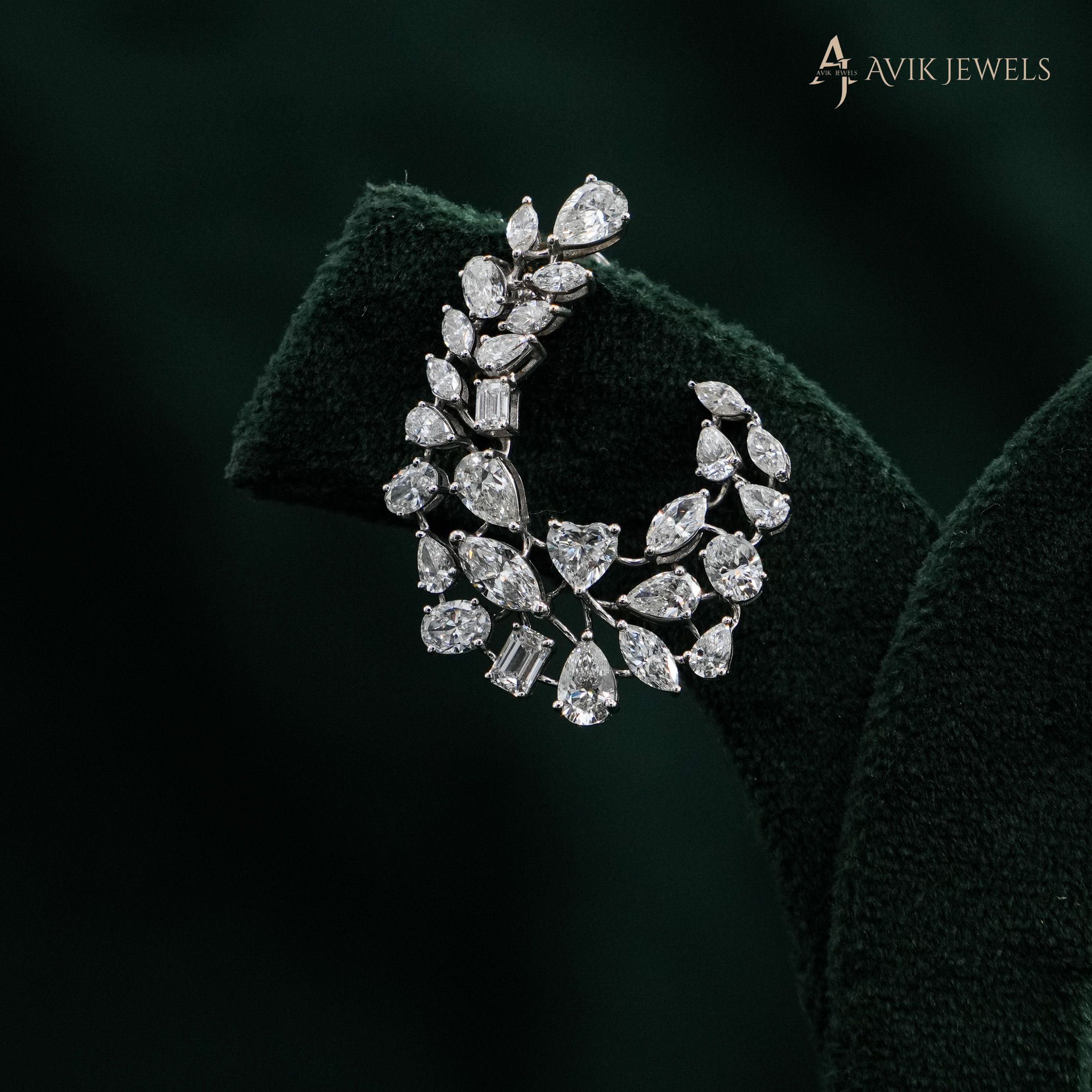 Emerald Drop Earrings