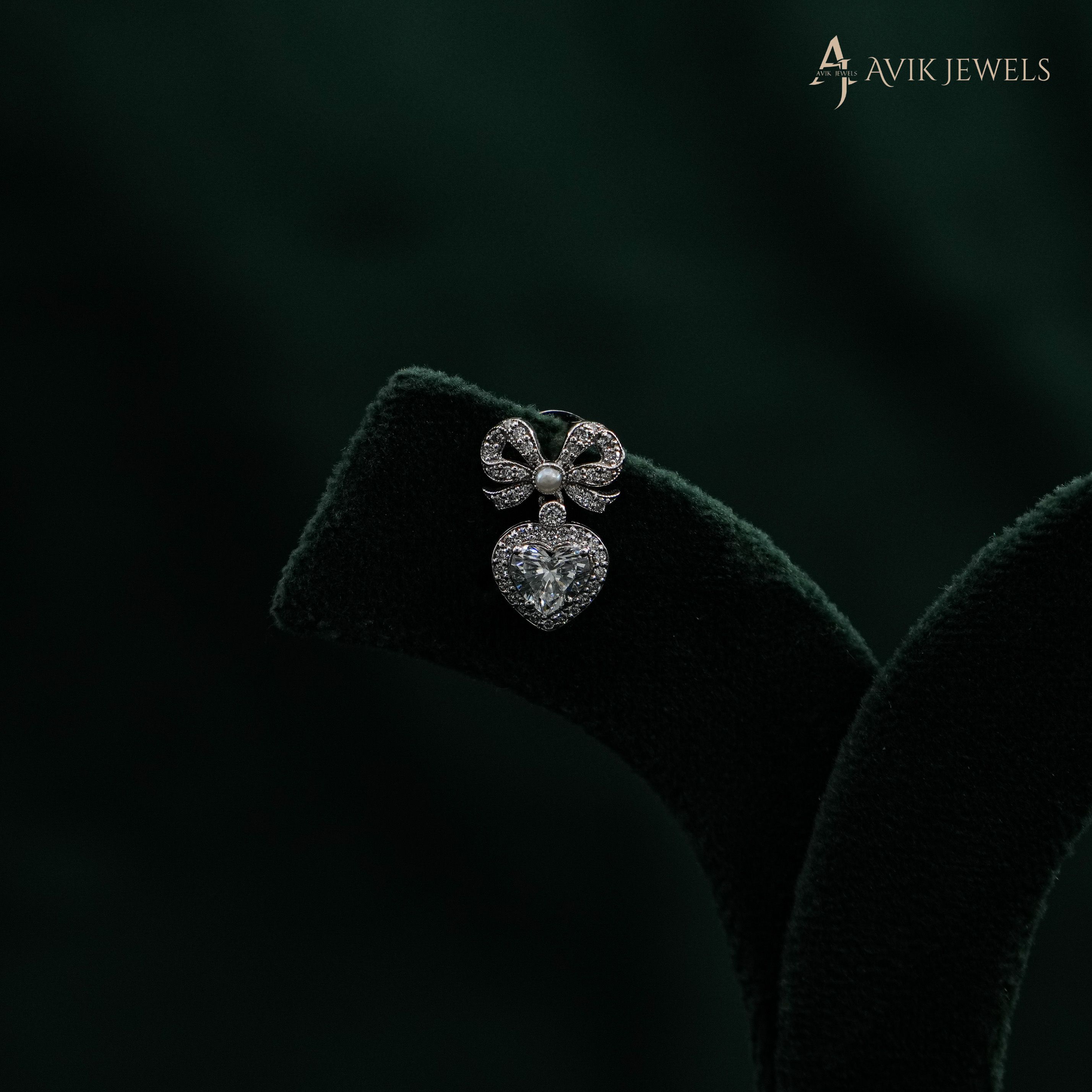 Lab Grown Diamond Drop Earrings