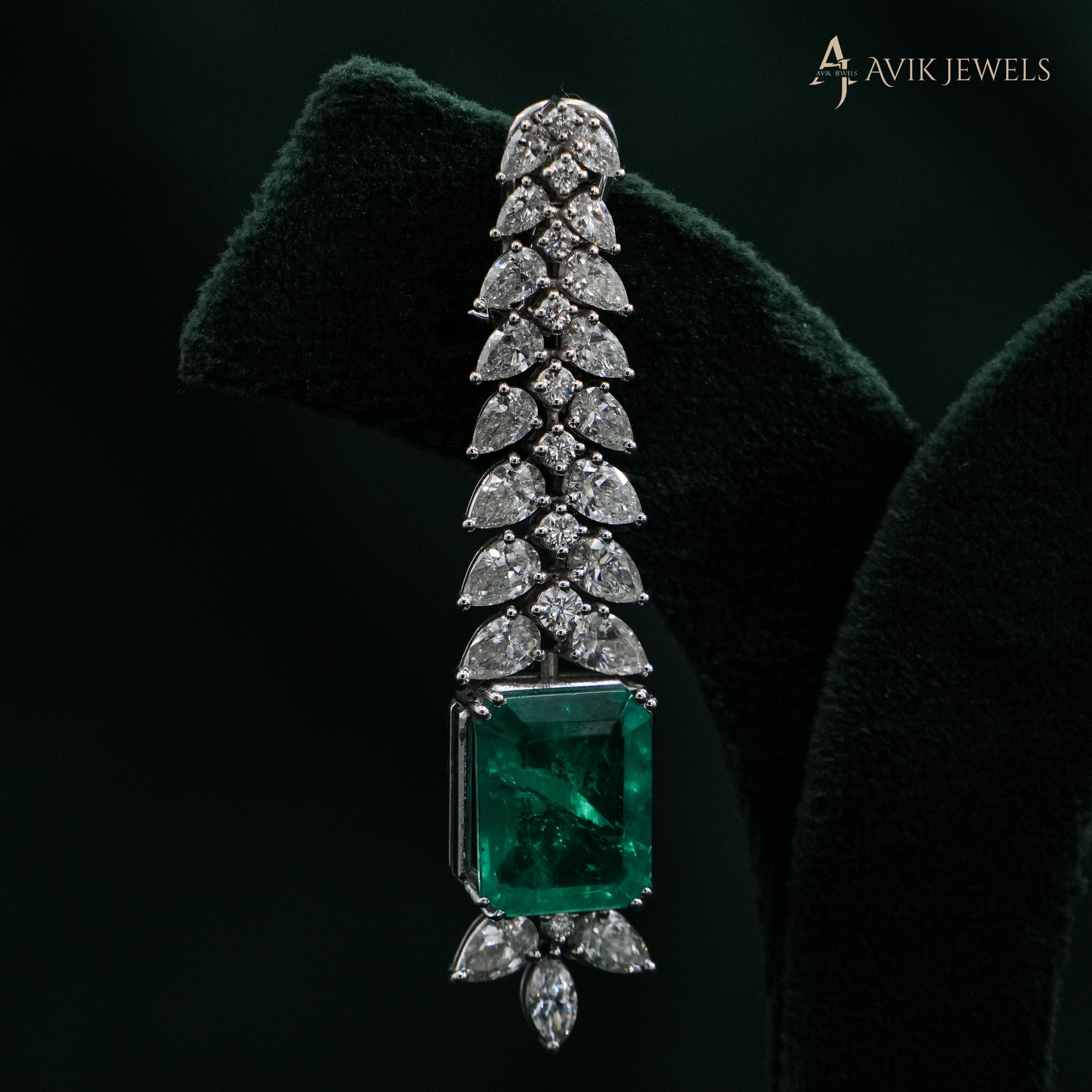 Avik Jewels - Lab Grown Diamond Drop Earrings