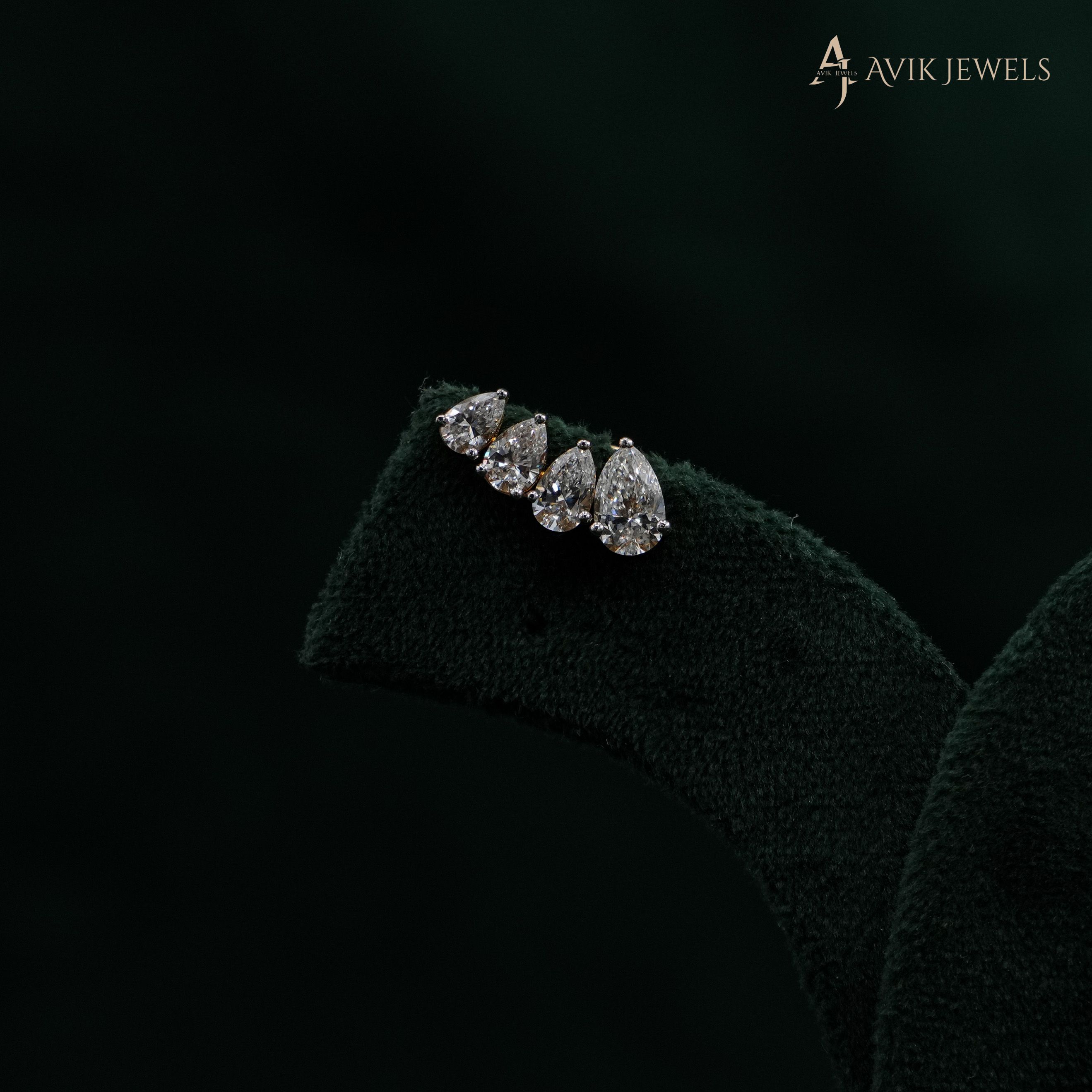Lab Grown Diamond Stud Earrings