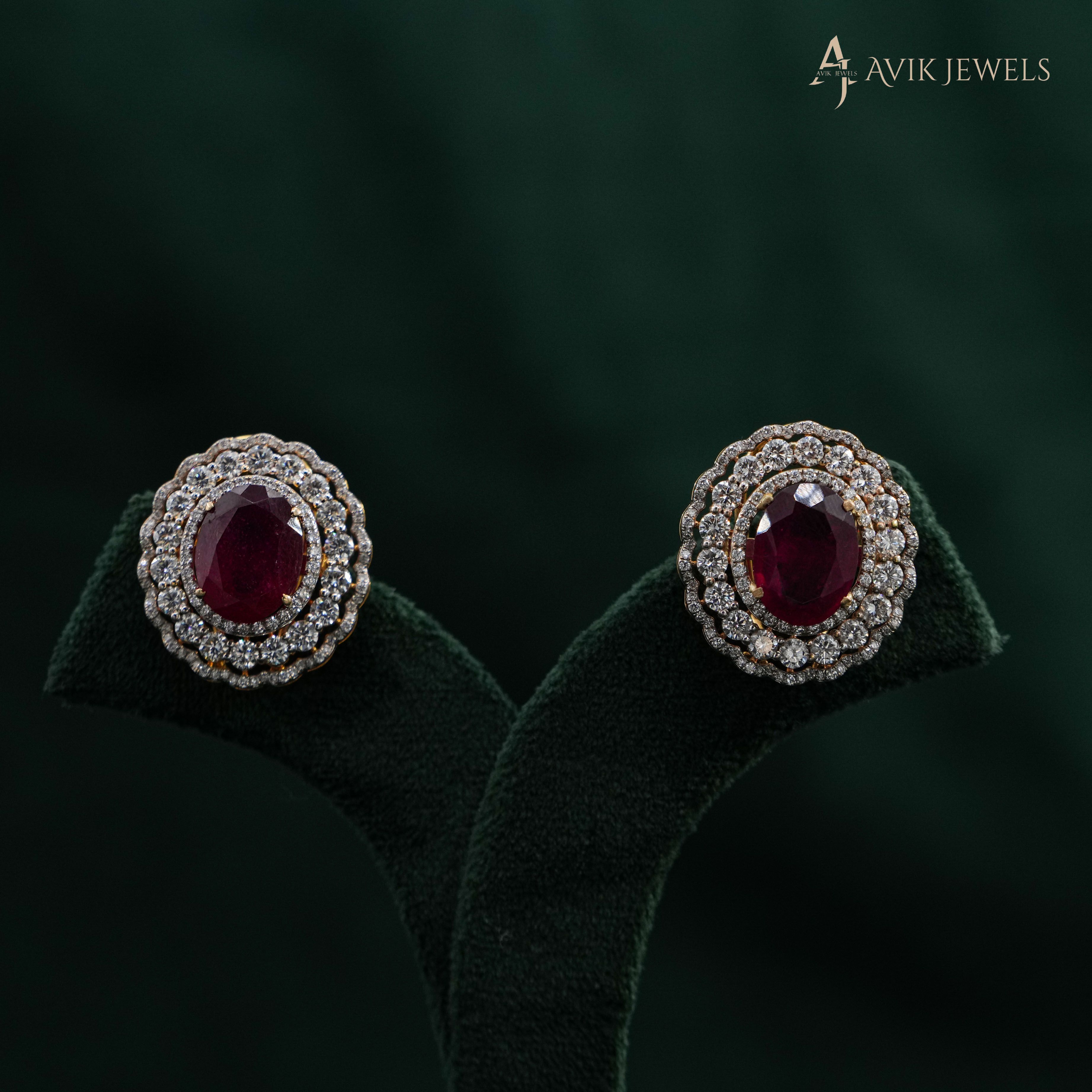 Lab Grown Diamond Stud Earrings