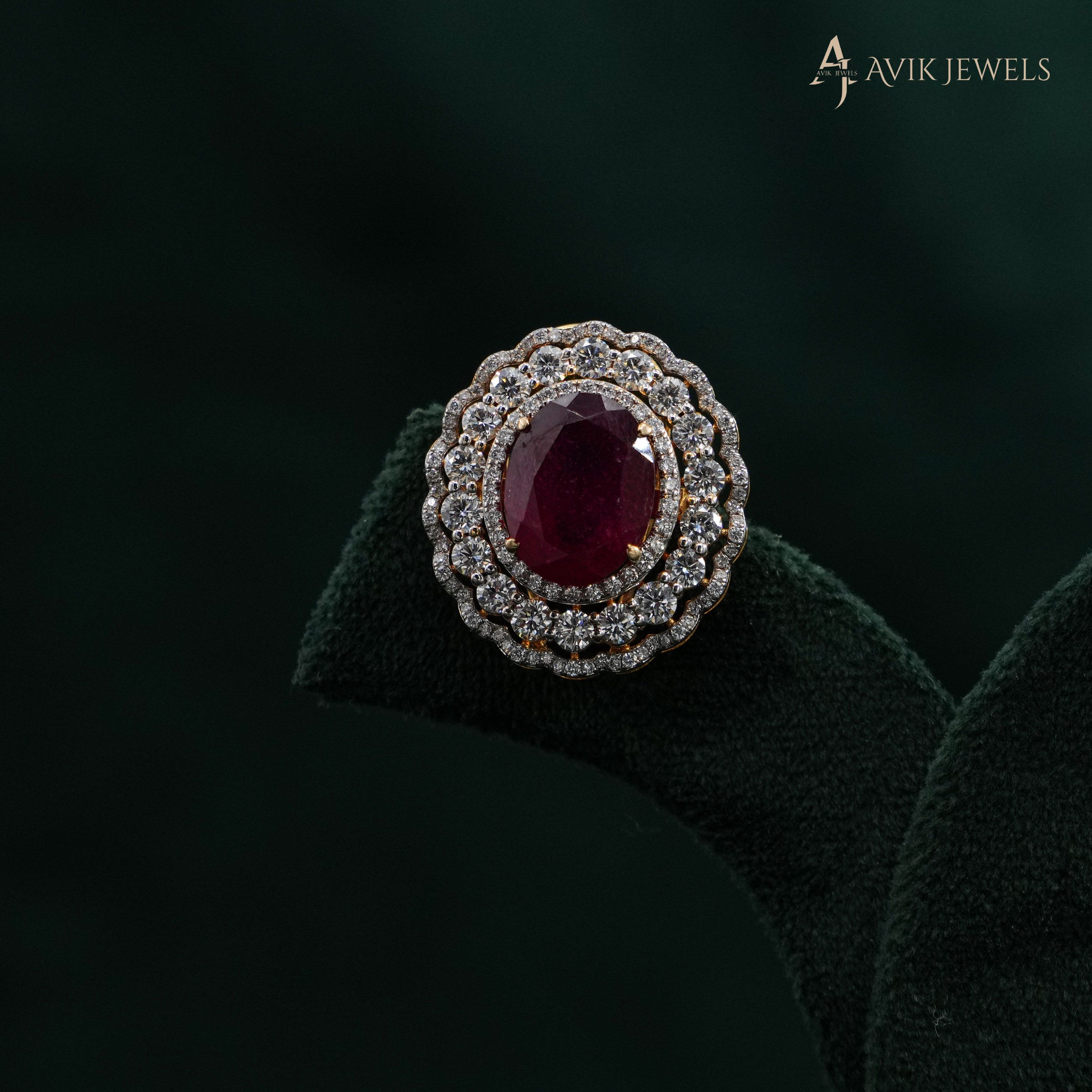 Avik Jewels - Lab Grown Diamond Stud Earrings