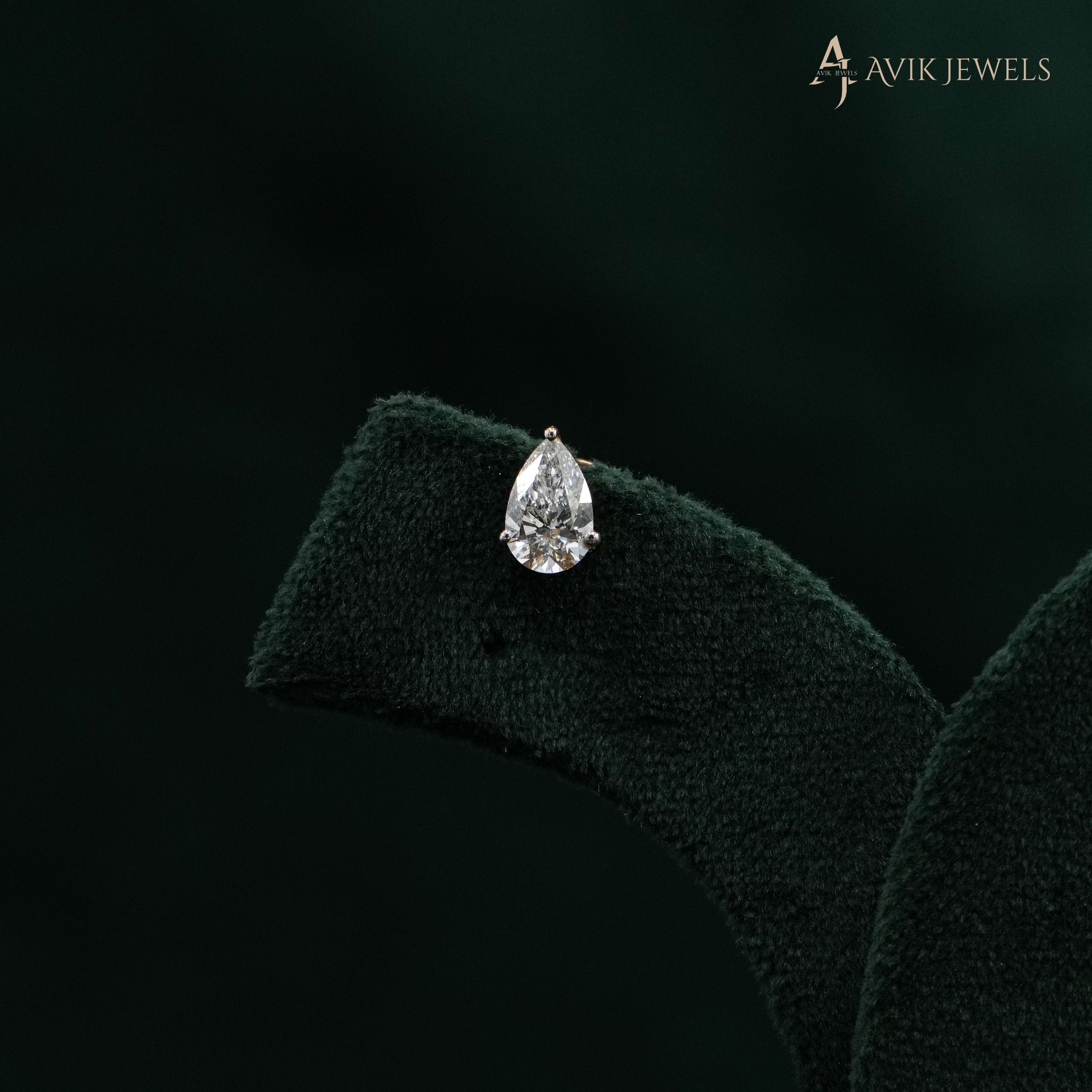 Lab Grown Diamond Stud Earrings