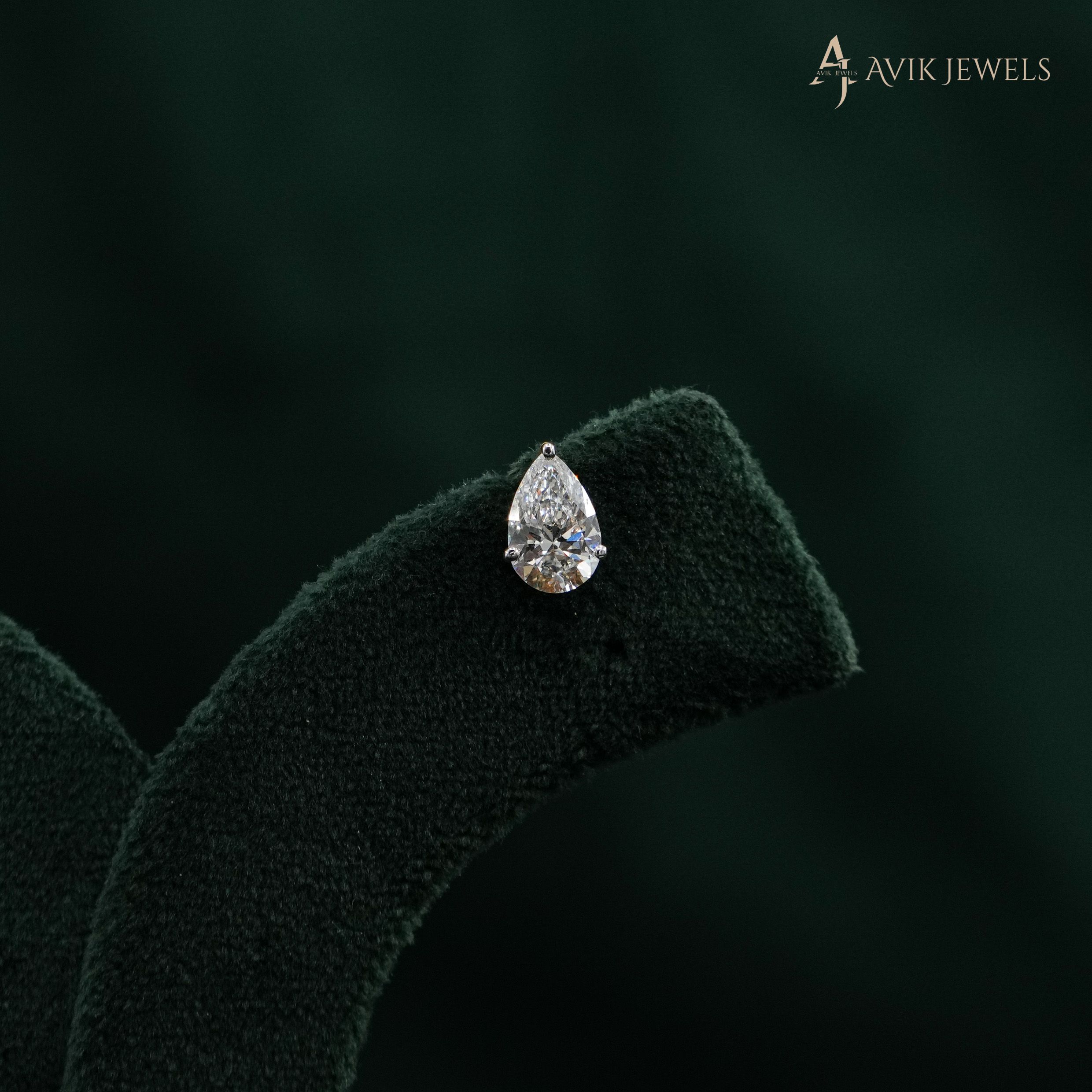 Lab Grown Diamond Stud Earrings