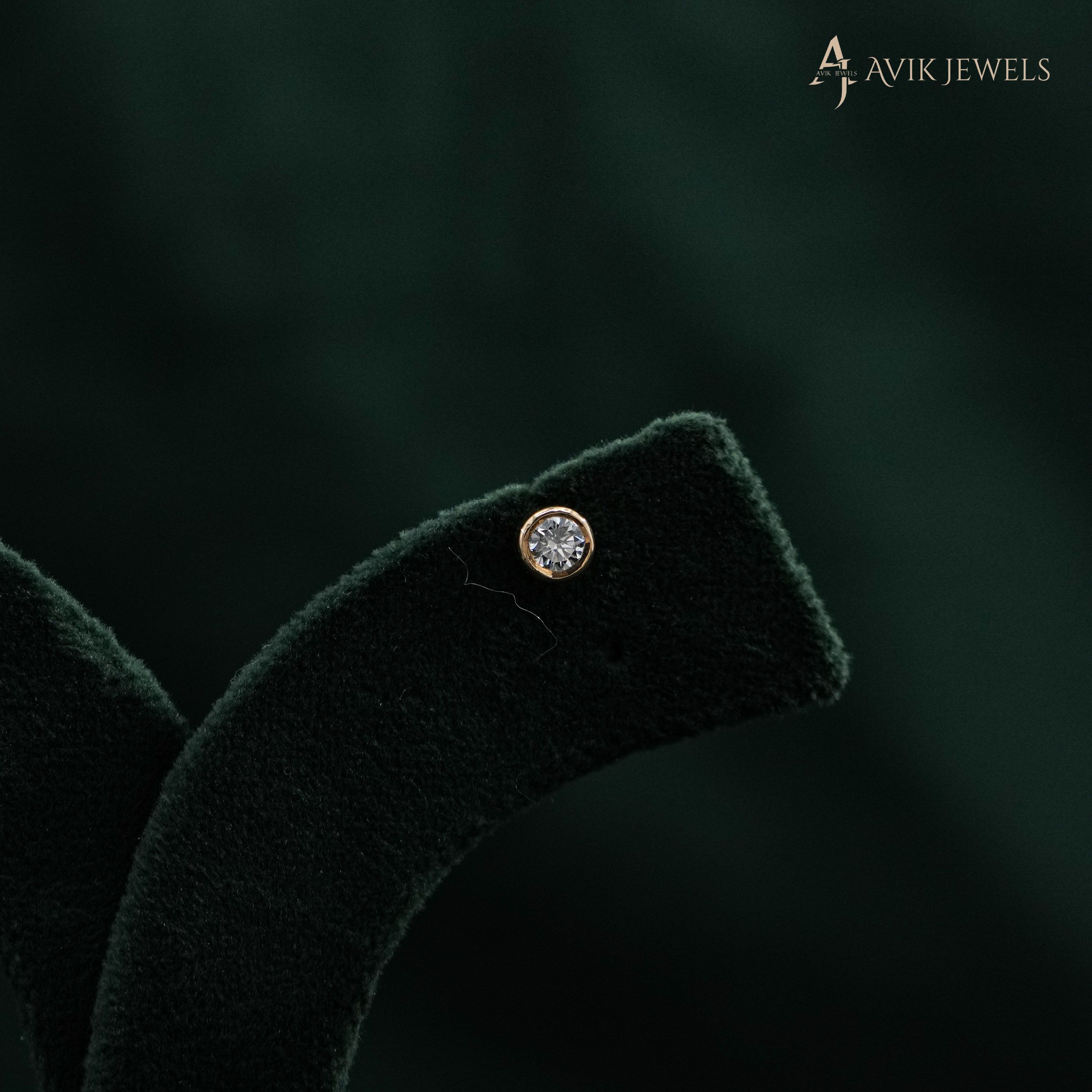 Lab Grown Diamond Stud Earrings