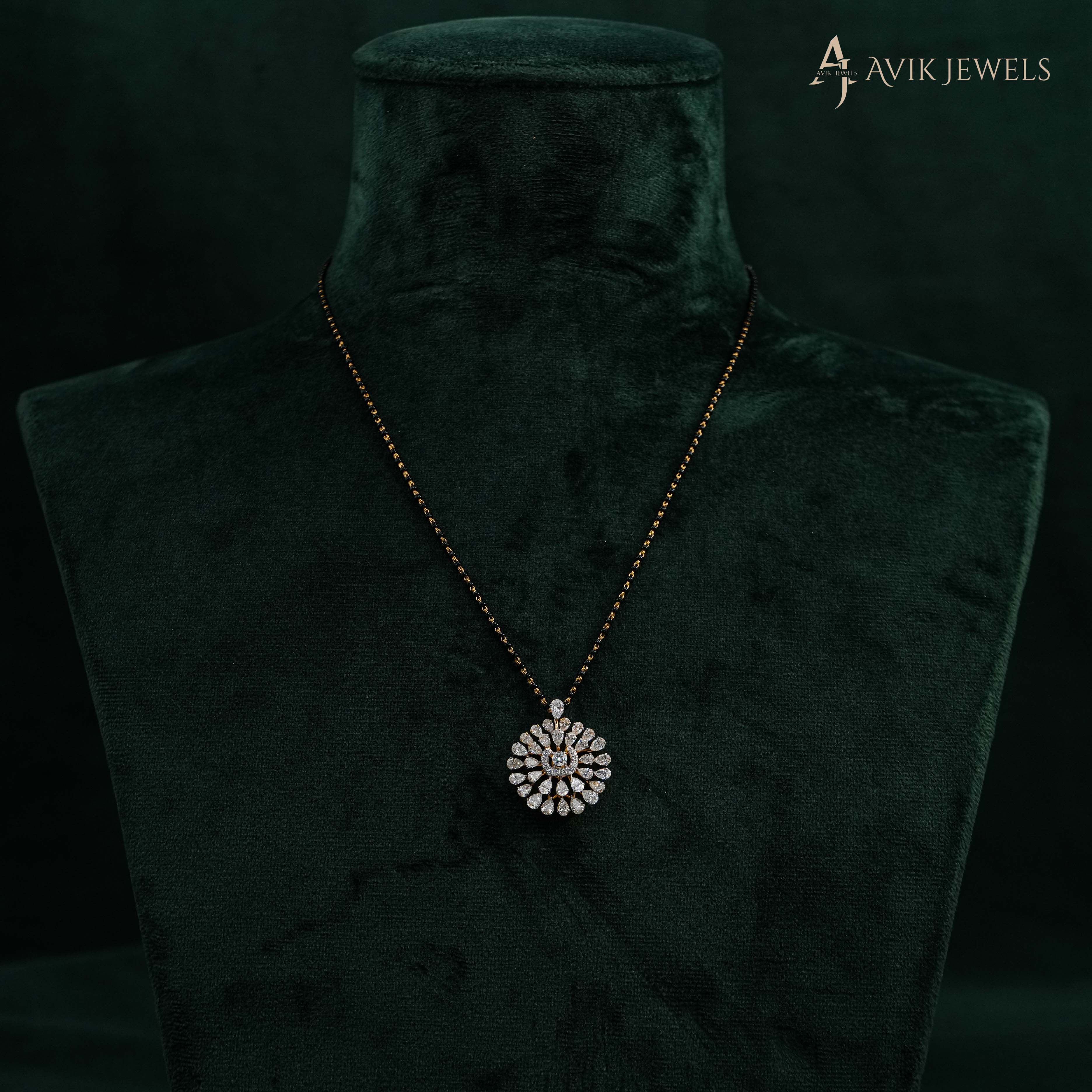 Lab Grown Diamond Emerald Pendant