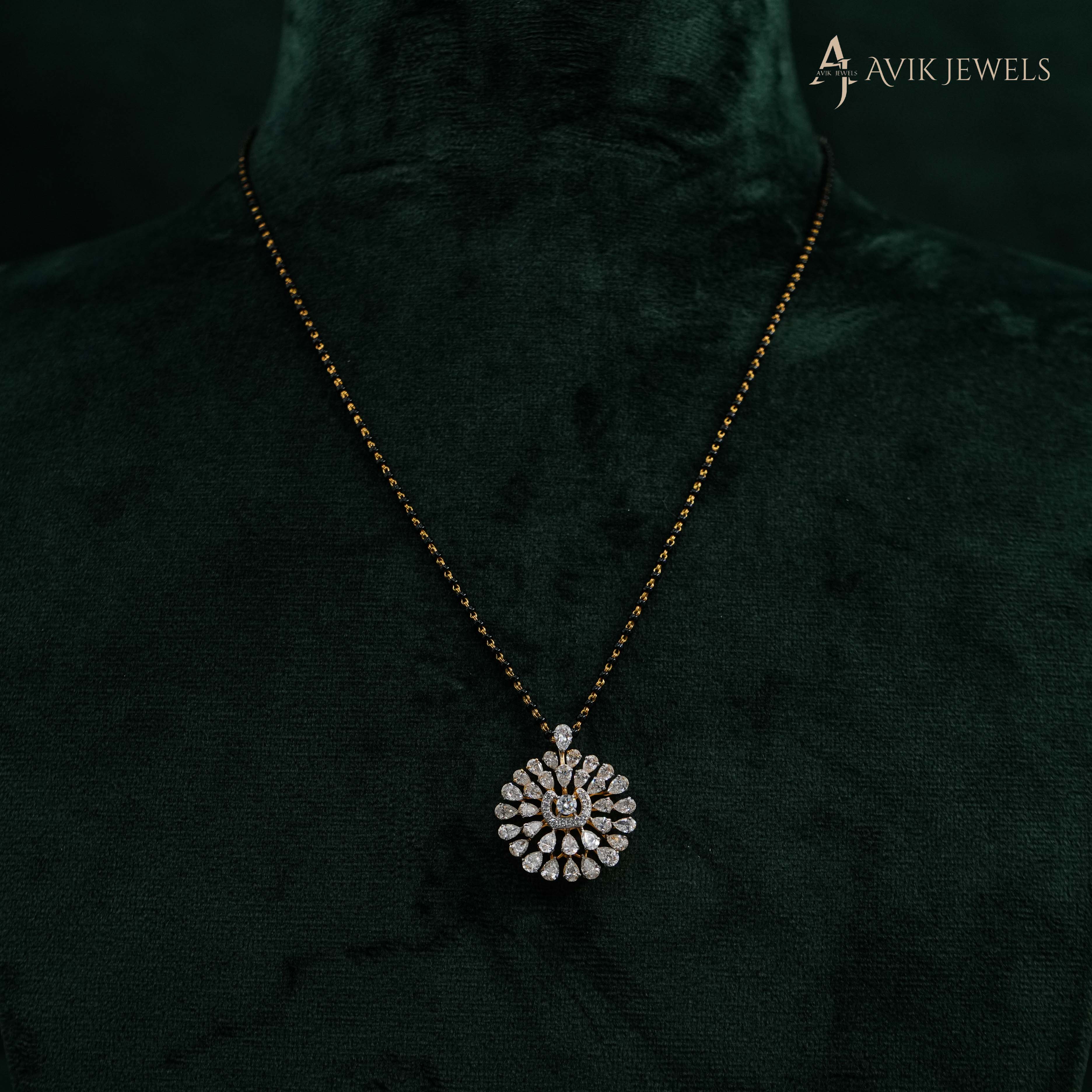 Lab Grown Diamond Emerald Pendant