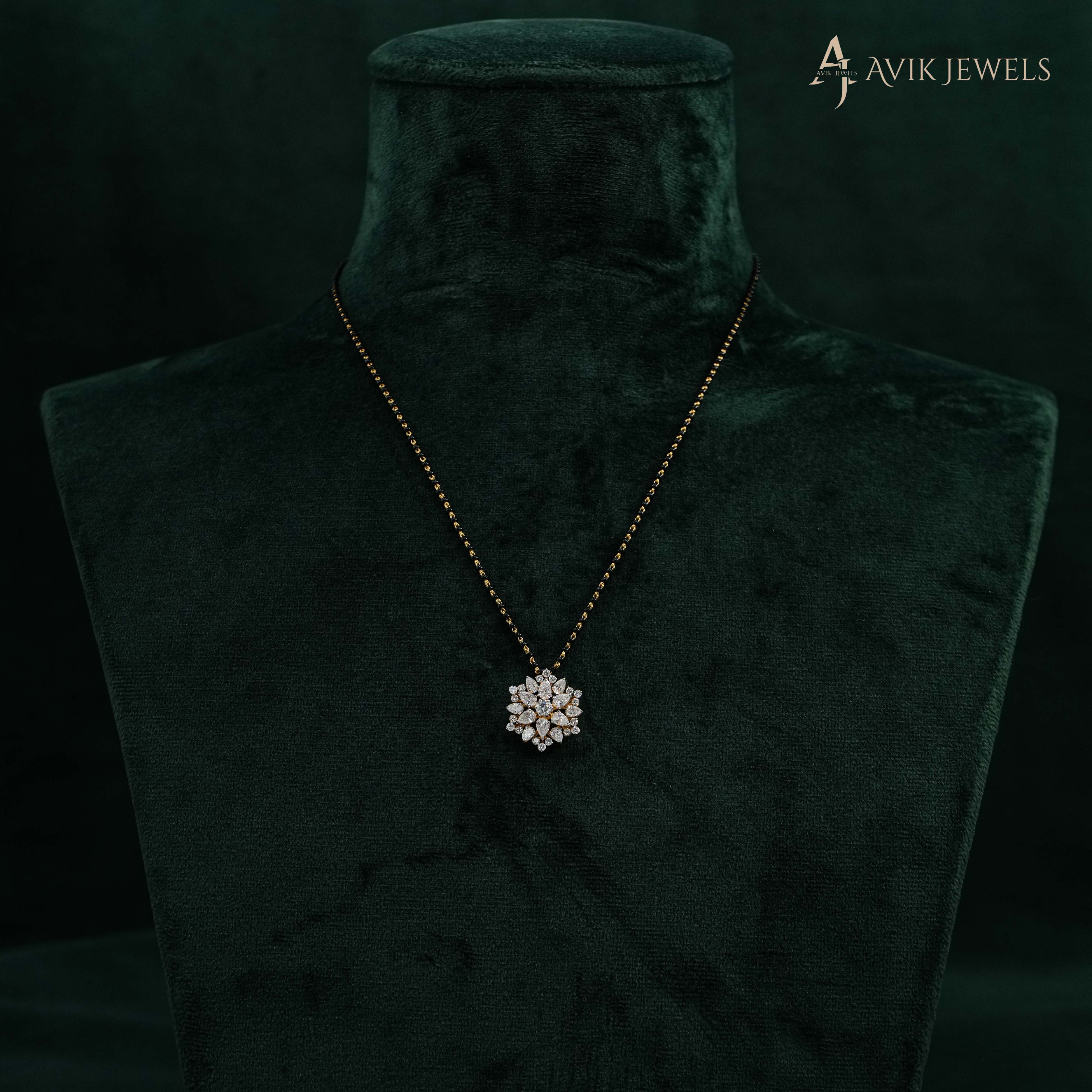 Emerald Lab Grown Diamond Pendant
