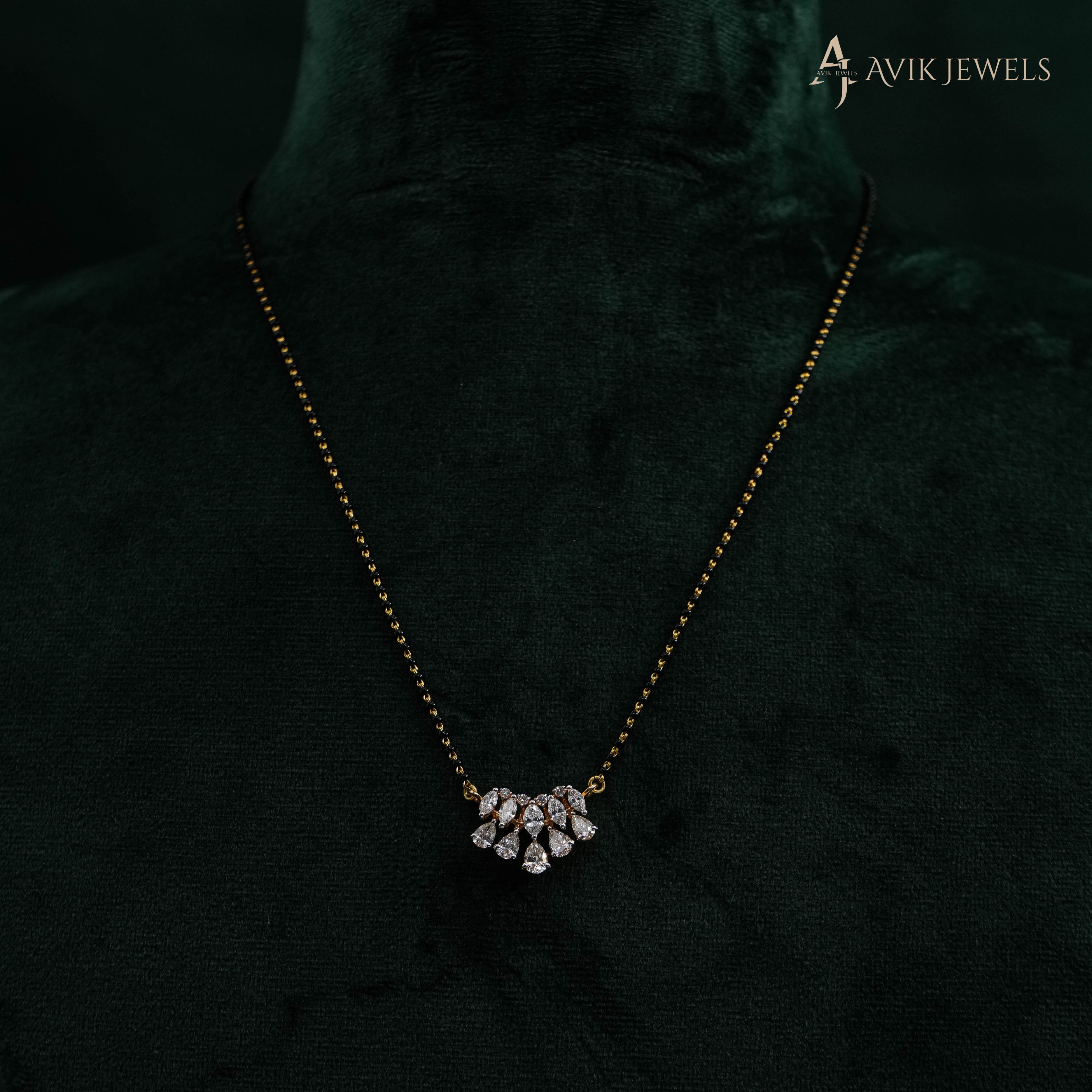 Avik Jewels - Lab Grown Diamond Pendant Necklace