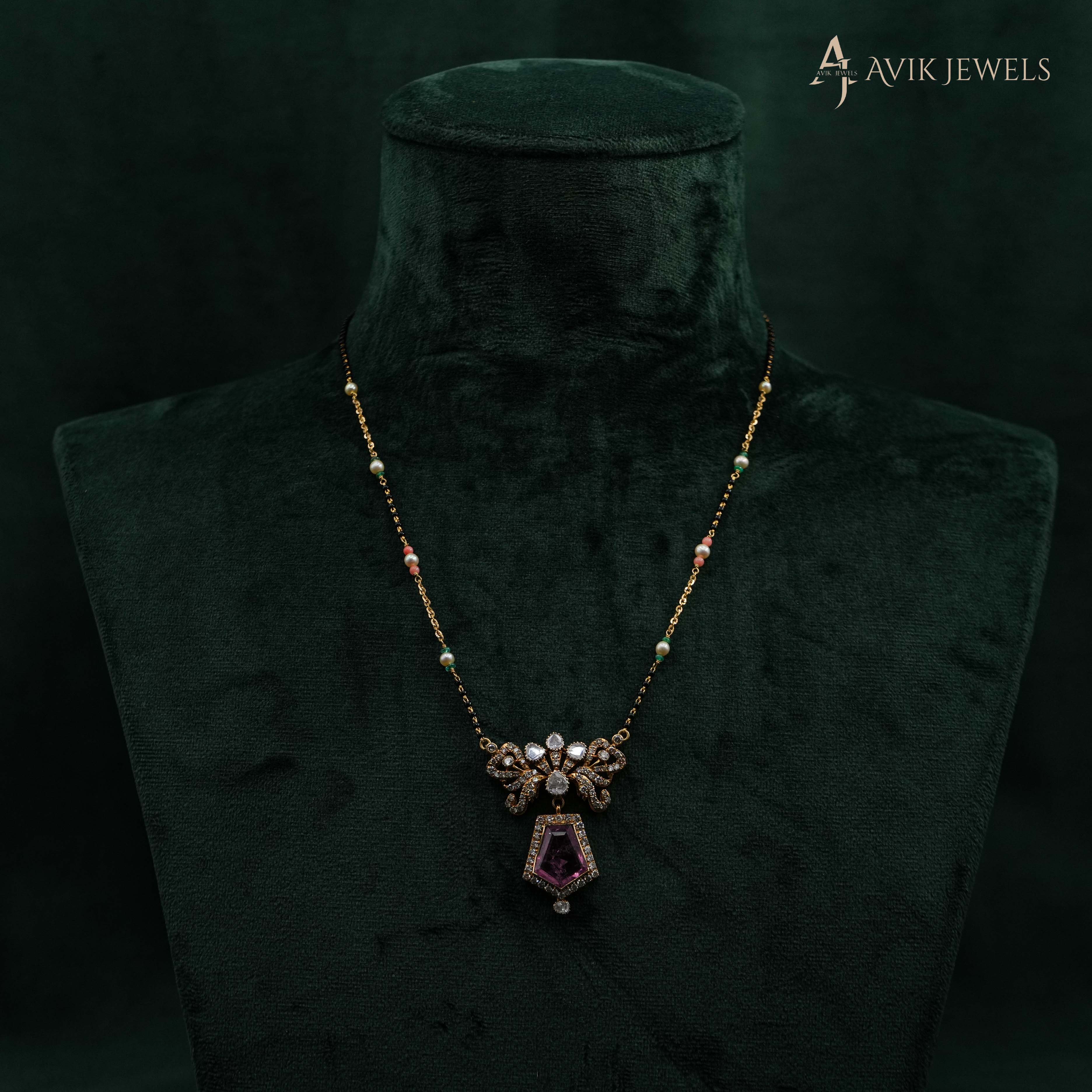 Polki Pendant Necklace