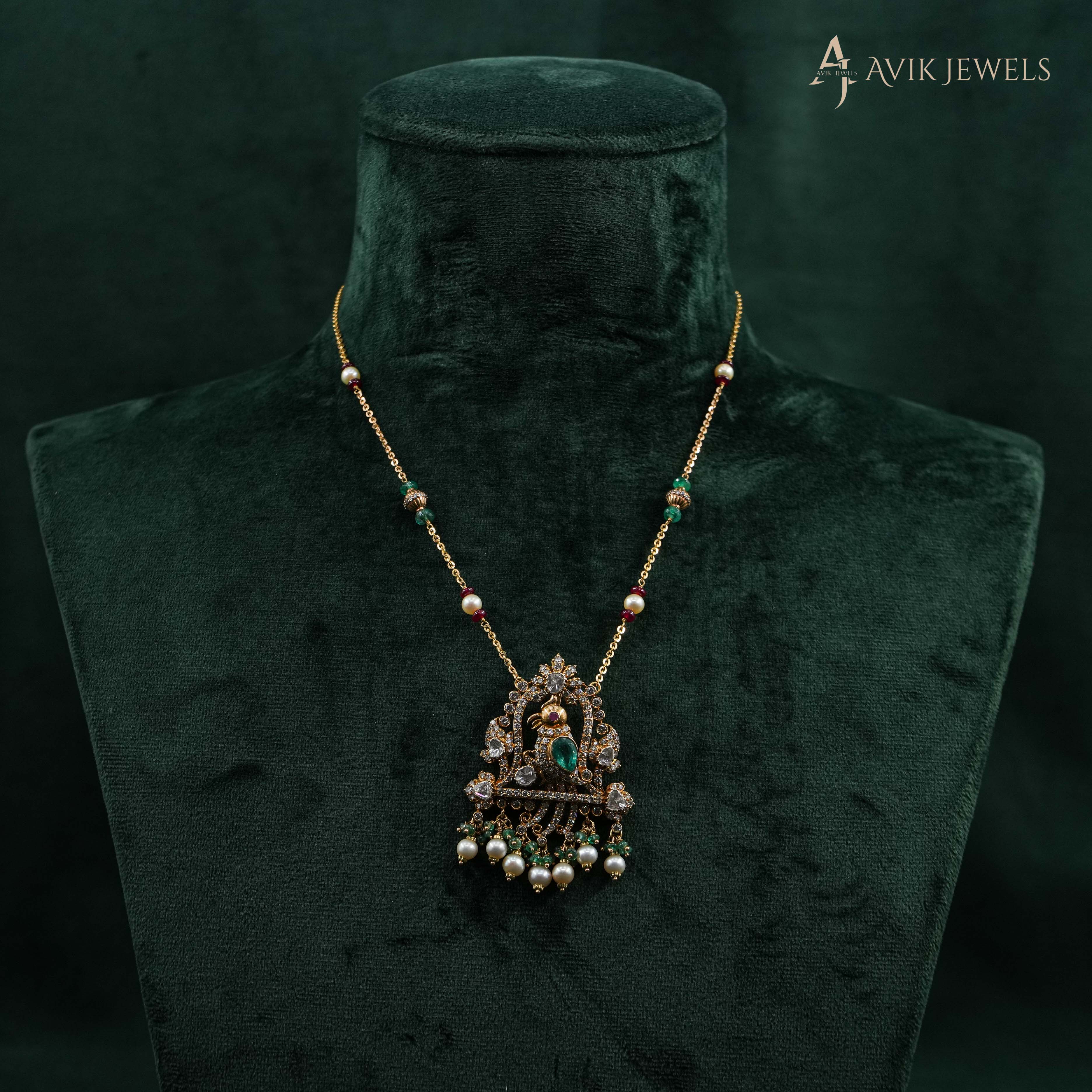 Polki Pendant Necklace