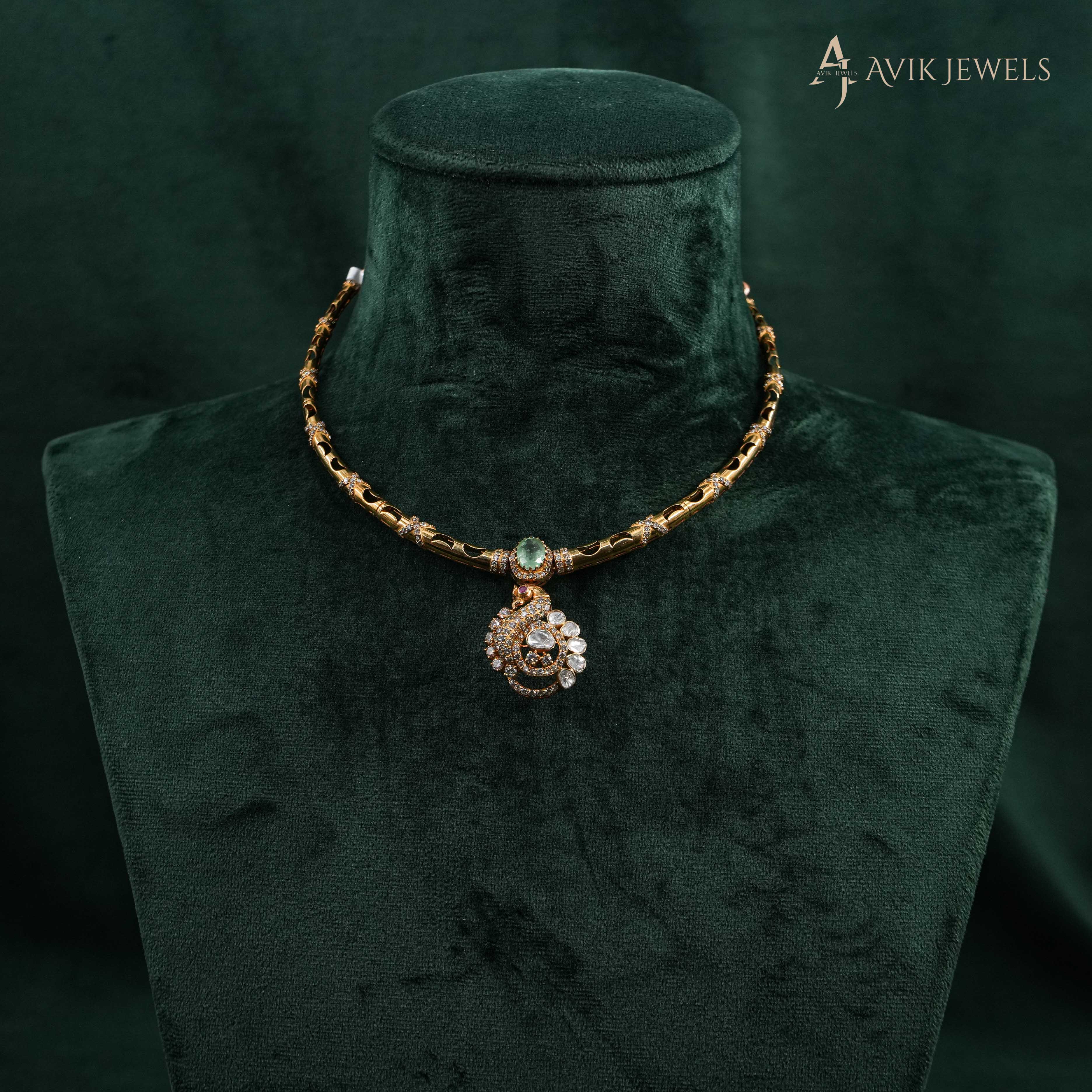 Polki Pendant Necklace