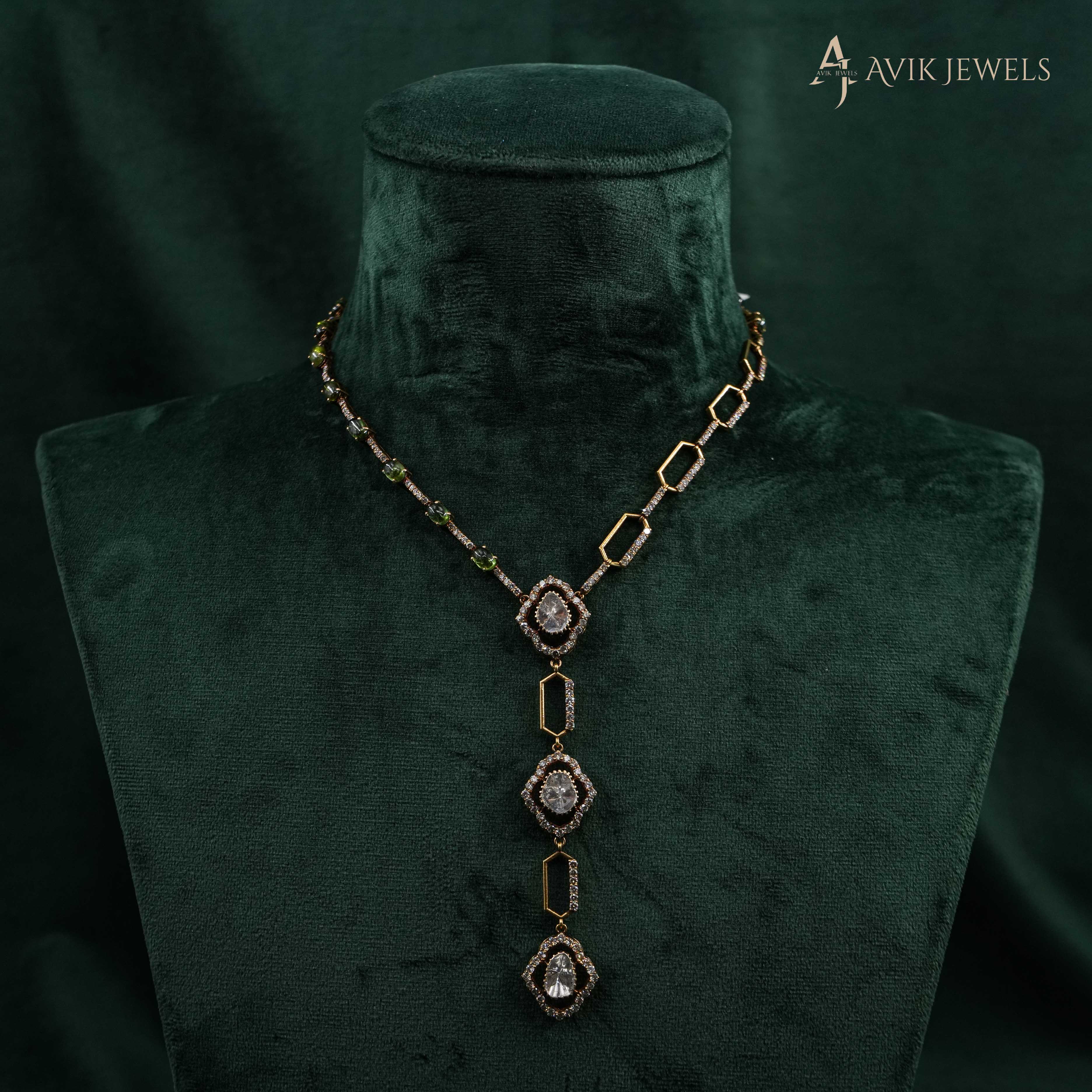 Diamond Drop Necklace