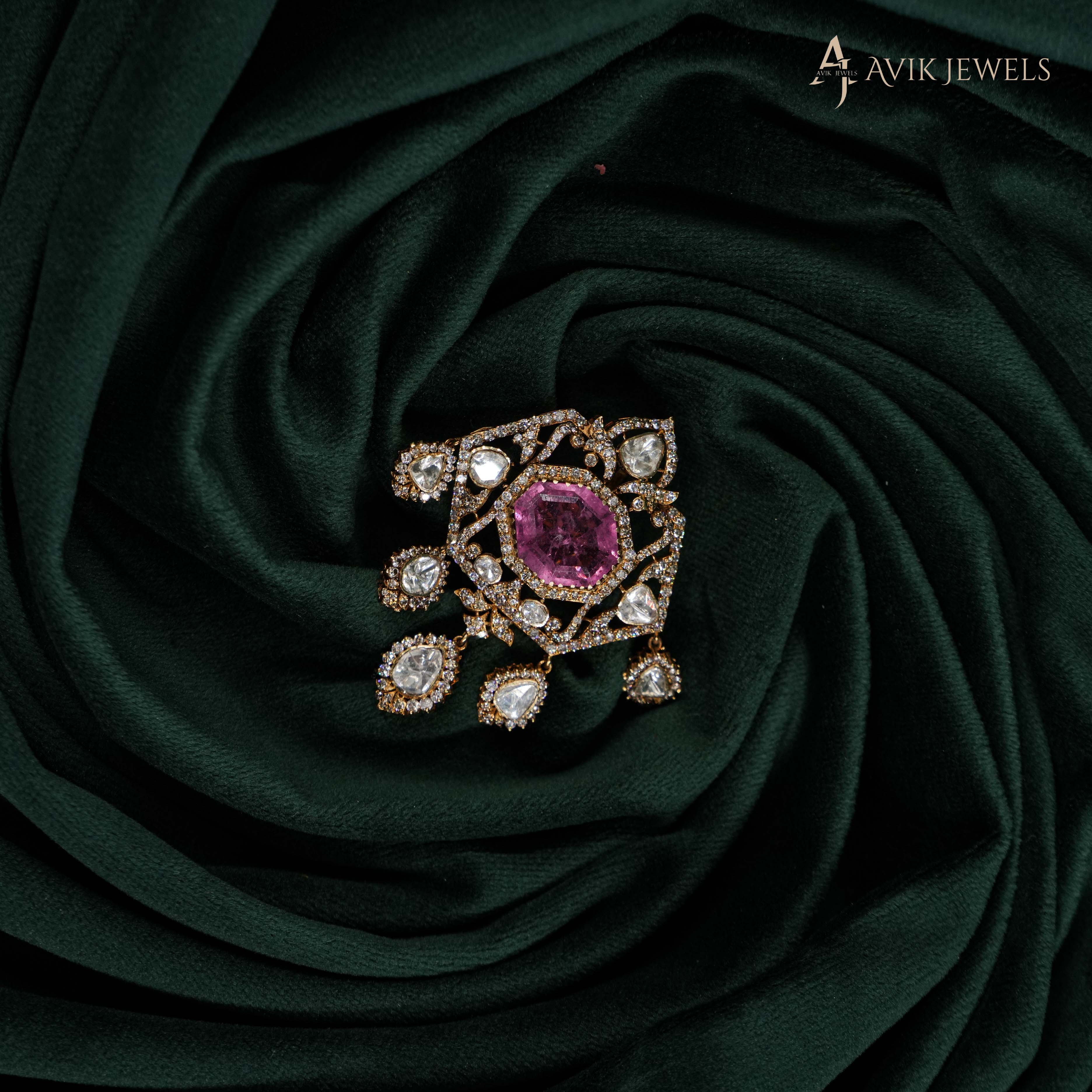 Polki Statement Earrings