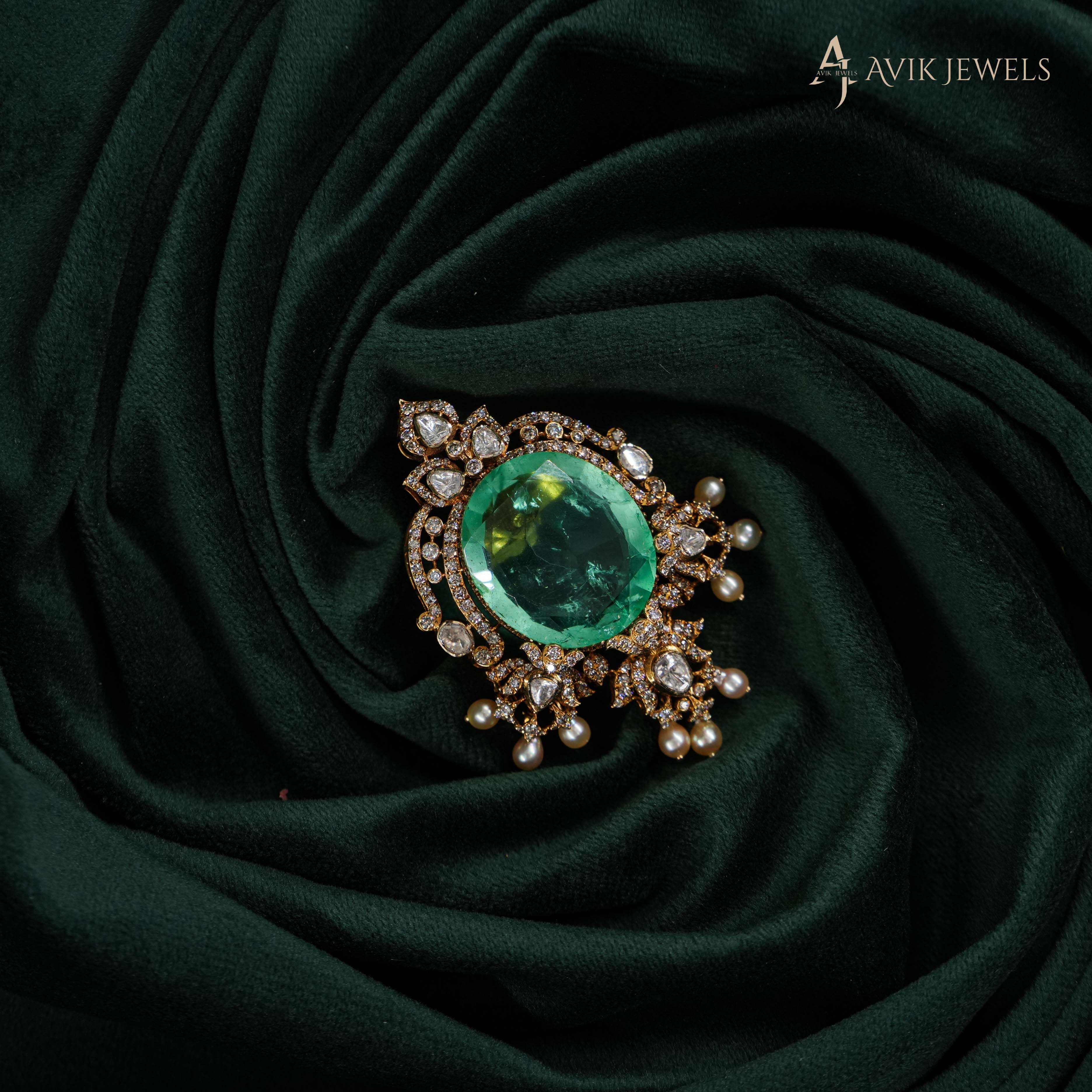 Polki Statement Earrings