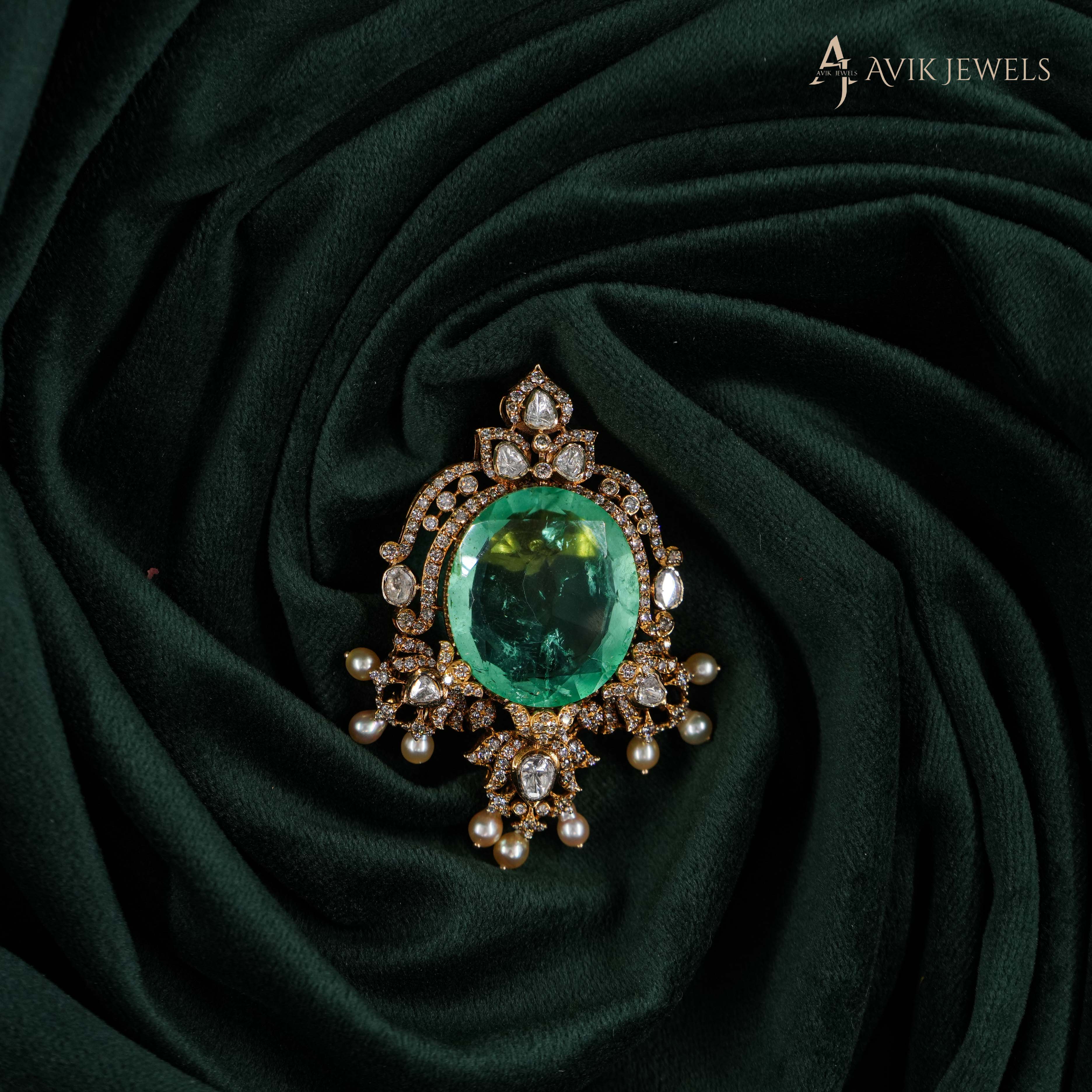 Polki Statement Earrings