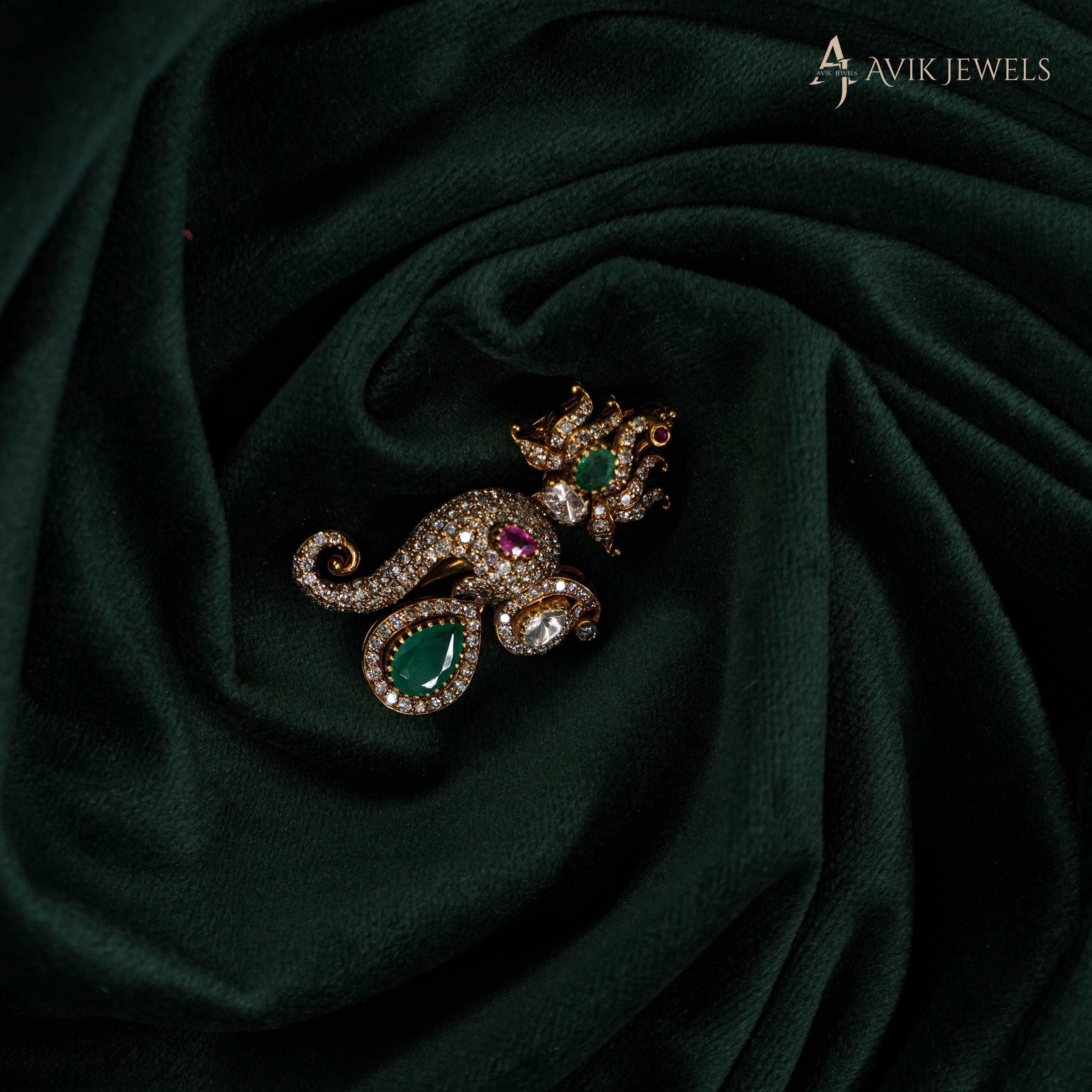 Polki Statement Earrings