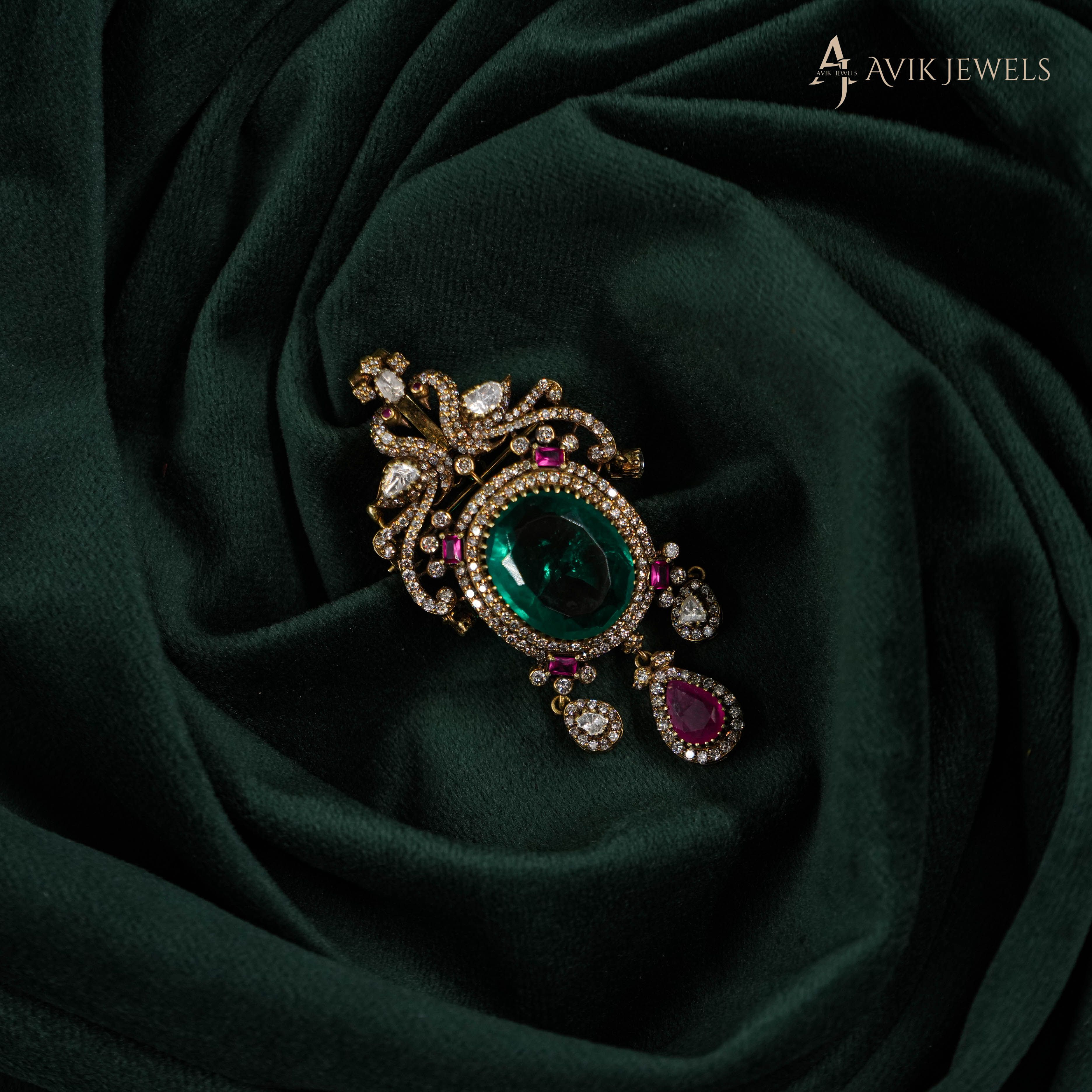 Polki Statement Earrings