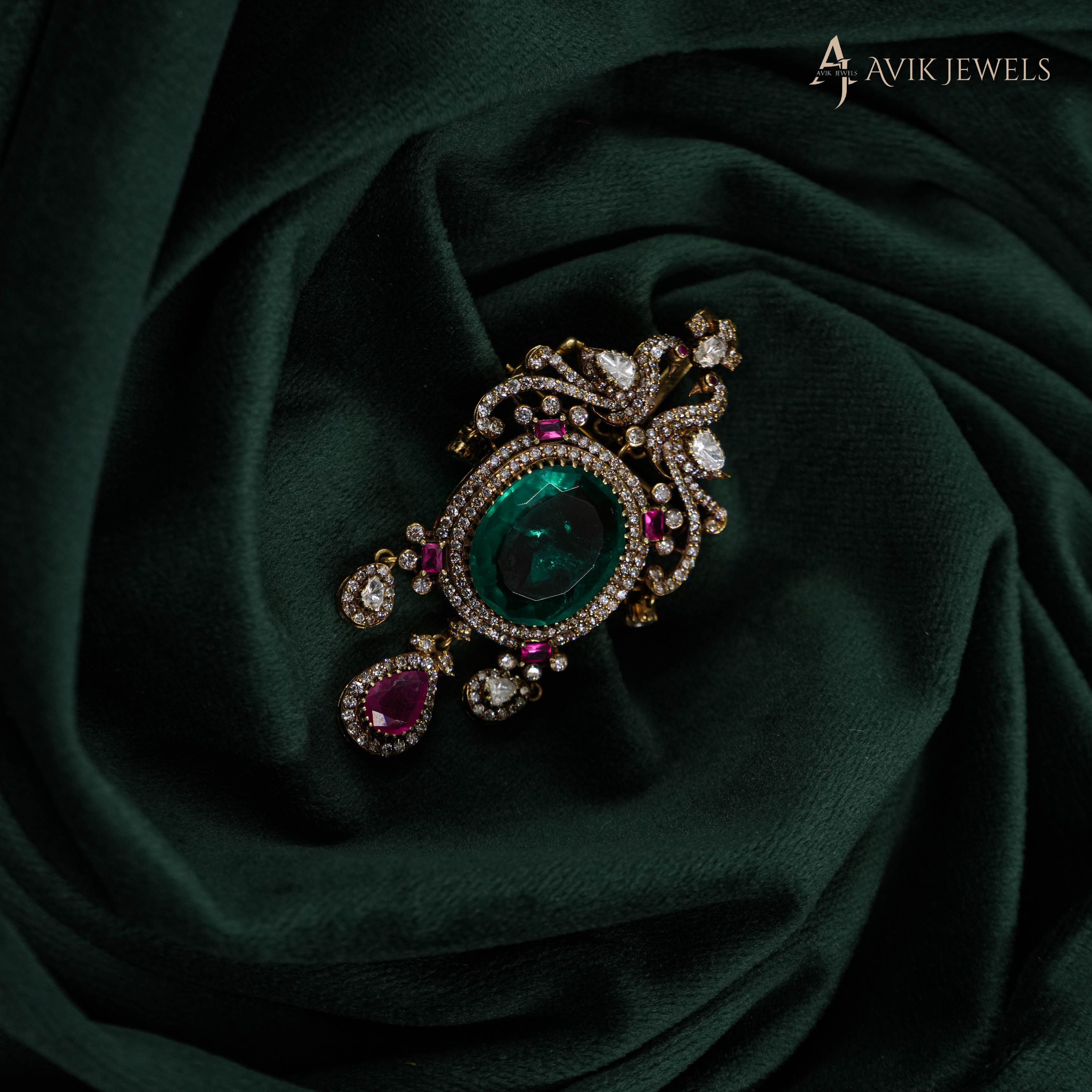 Polki Statement Earrings