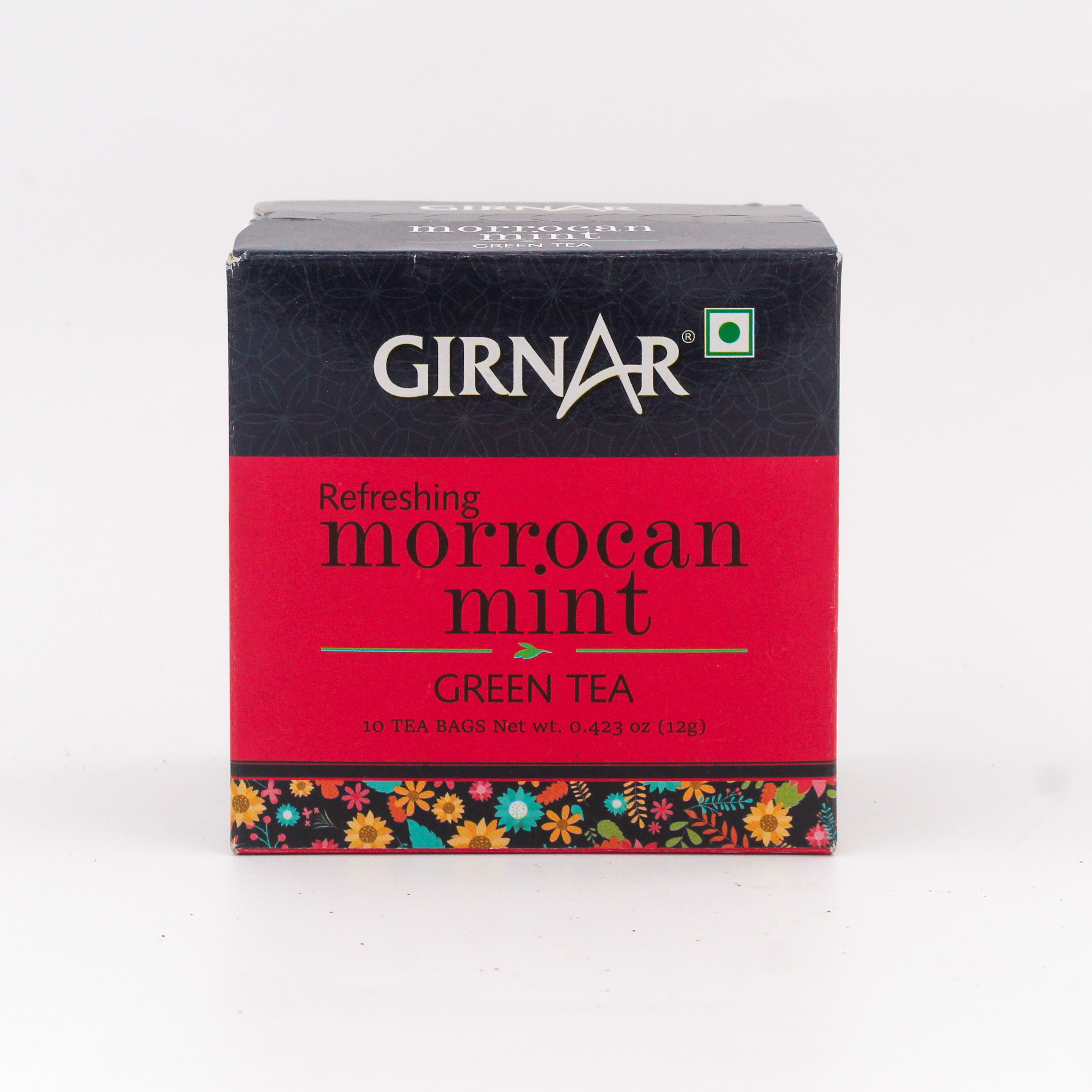 Girnar Green Tea Morrocan Mint 10 Pc
