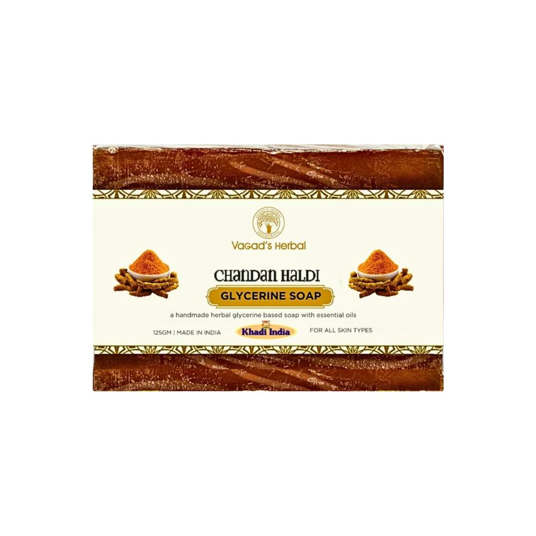 Vagads Herbal Chandan Haldi Soap - Balaji Grand Bazar