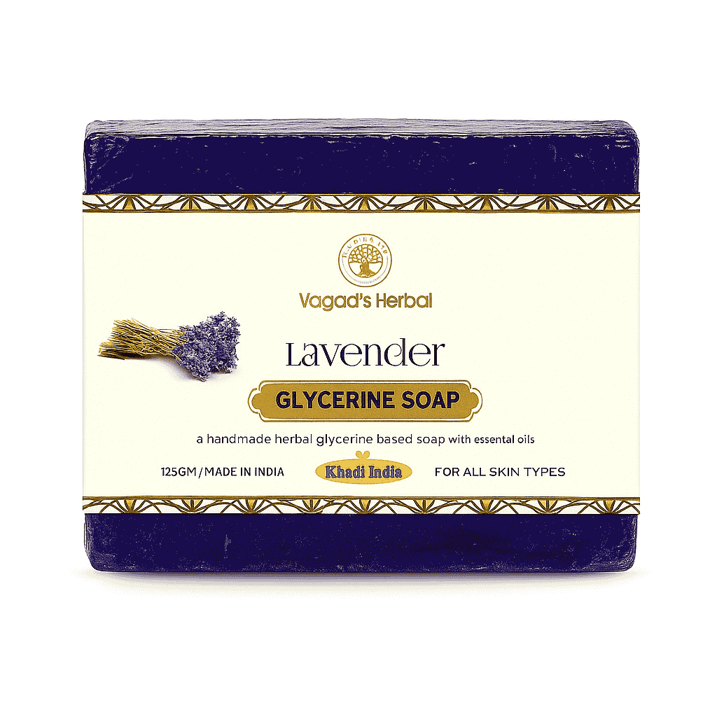 Vagads Herbal Lavender Soap - Balaji Grand Bazar
