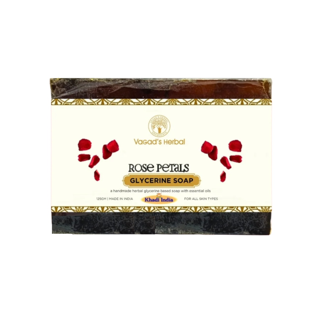 Vagads Herbal Rose Petals Soap - Balaji Grand Bazar