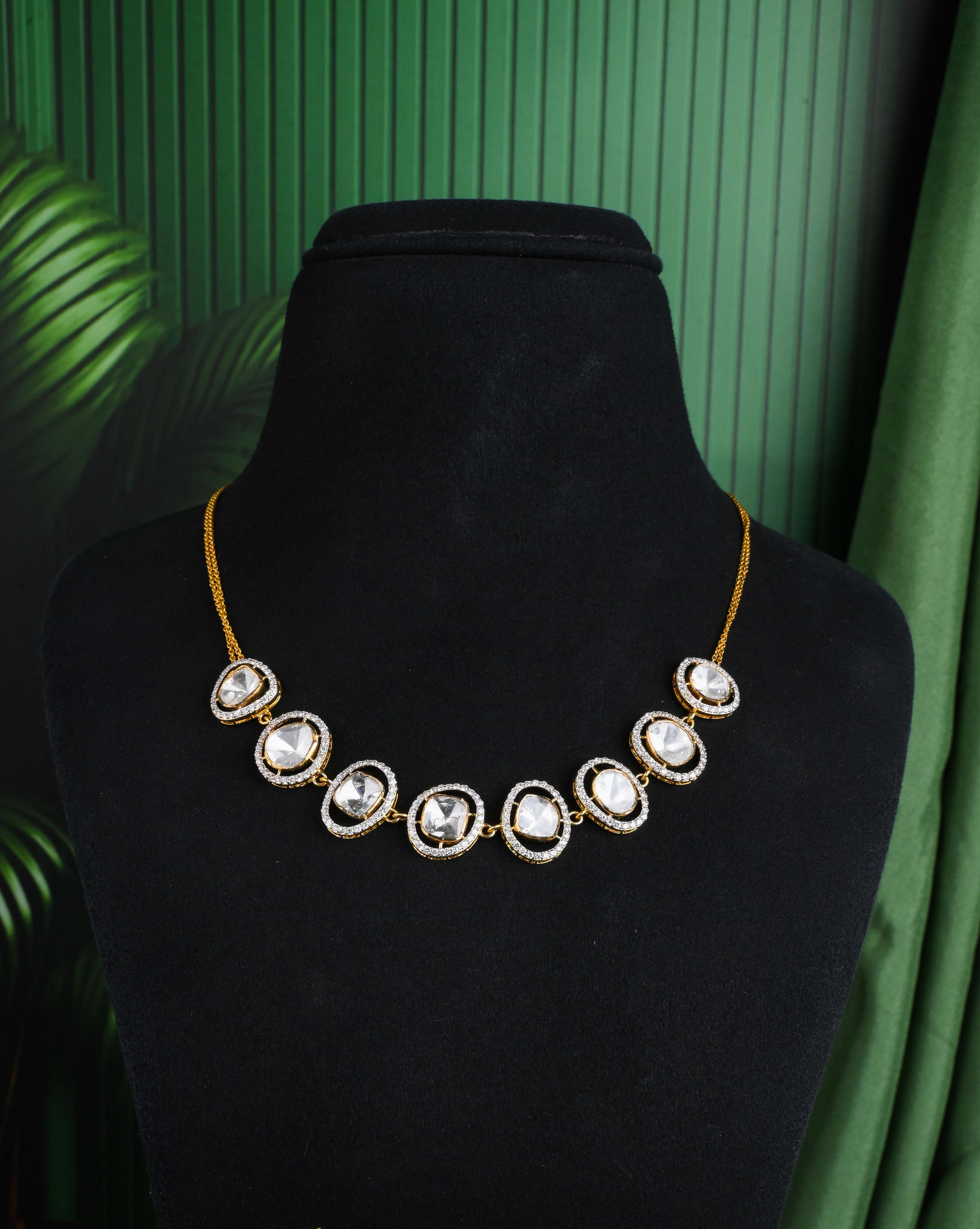 Gold Diamond Necklace