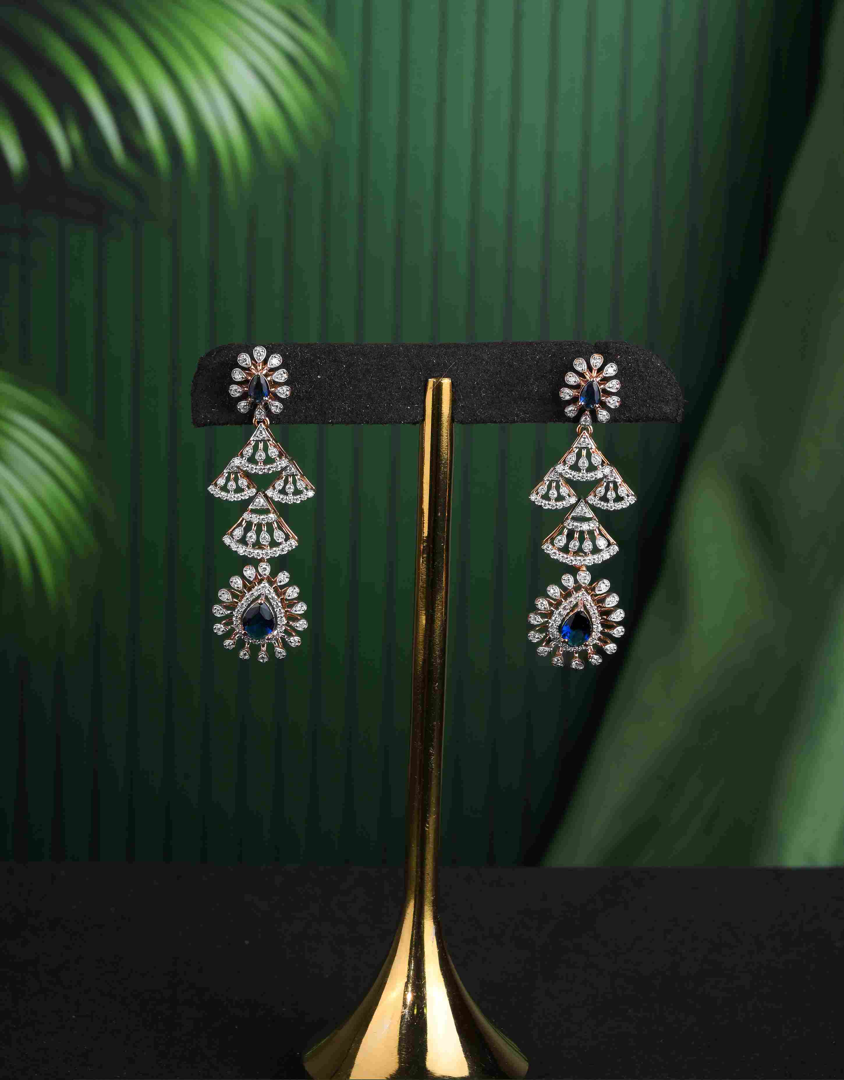 Brinda Gold and Diamonds - Diamond Earrings