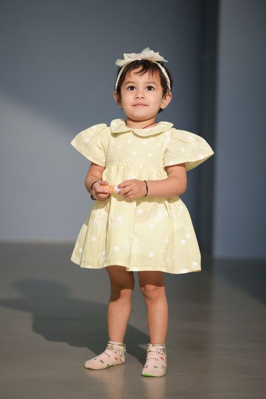 CB 256 PRINT FROCK SMOKING