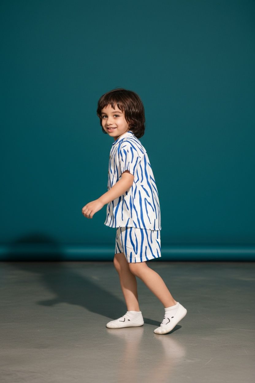 Chicbear - CB BLUE TIGER BOYS SET