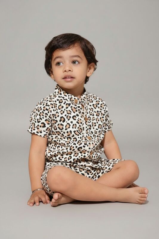 Chicbear - CB LEOPARD BOYS SETS