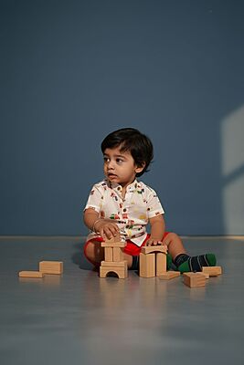 CB RED TRANSPORT BOYS SET