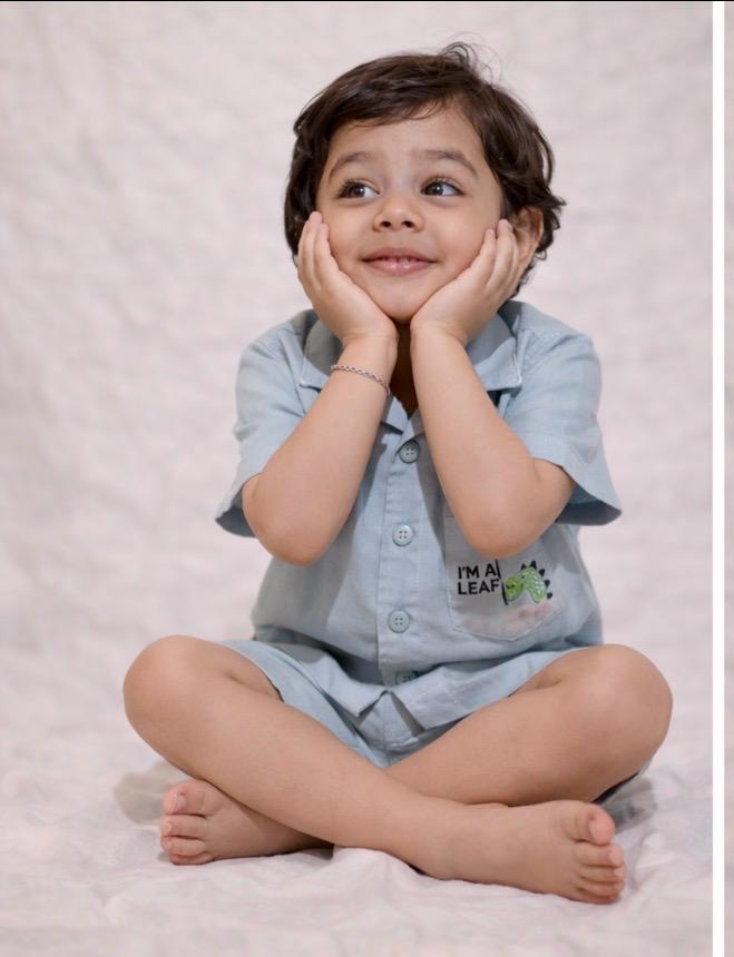 Chicbear - CB TODDLER LINEN CO-ORDS SET