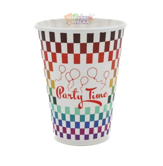 Rainbow Paper Glass - 350 ML